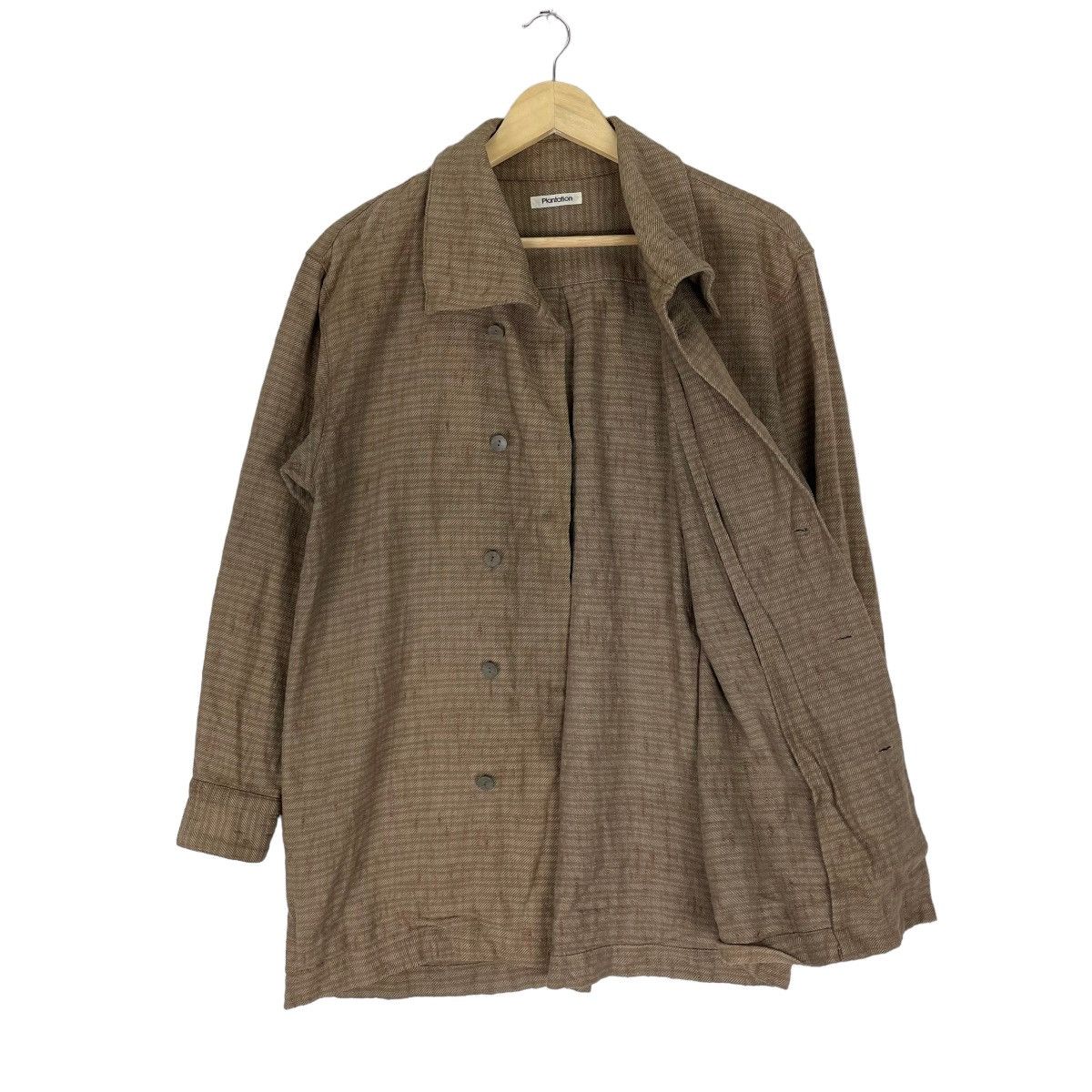 Issey Miyake × Japanese Brand ❄️PLANTATION ISSEY MIYAKE BUTTON UP SHIRTS Size US M / EU 48-50 / 2 - 7 Thumbnail