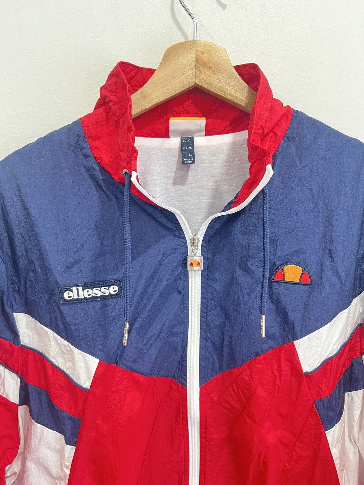Ellesse Vintage Y2K Ellesse Windbreaker Jacket zip up Size US XL / EU 56 / 4 - 2 Thumbnail