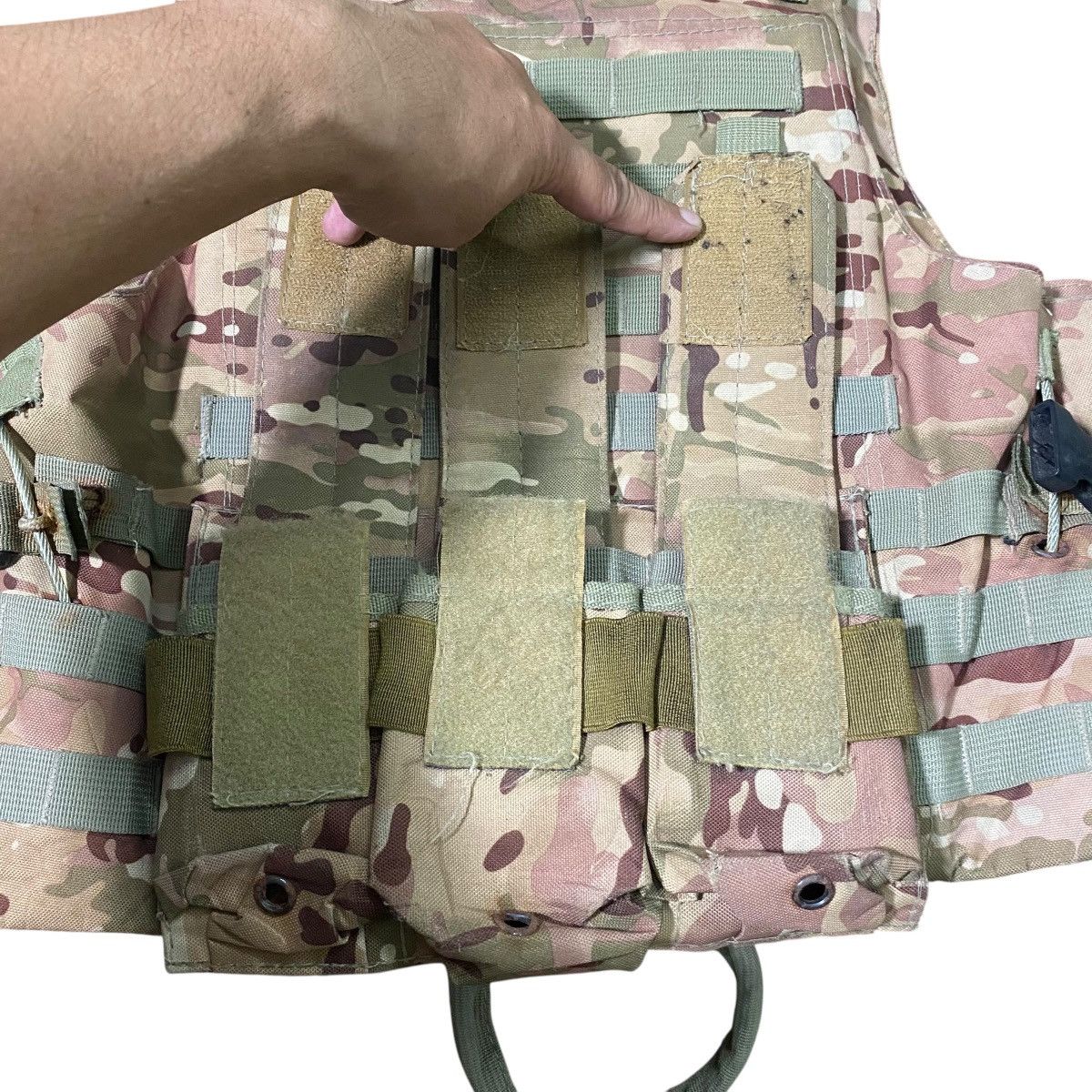 Vintage Vintage Camo Tactical Vest Size 40R - 18 Thumbnail