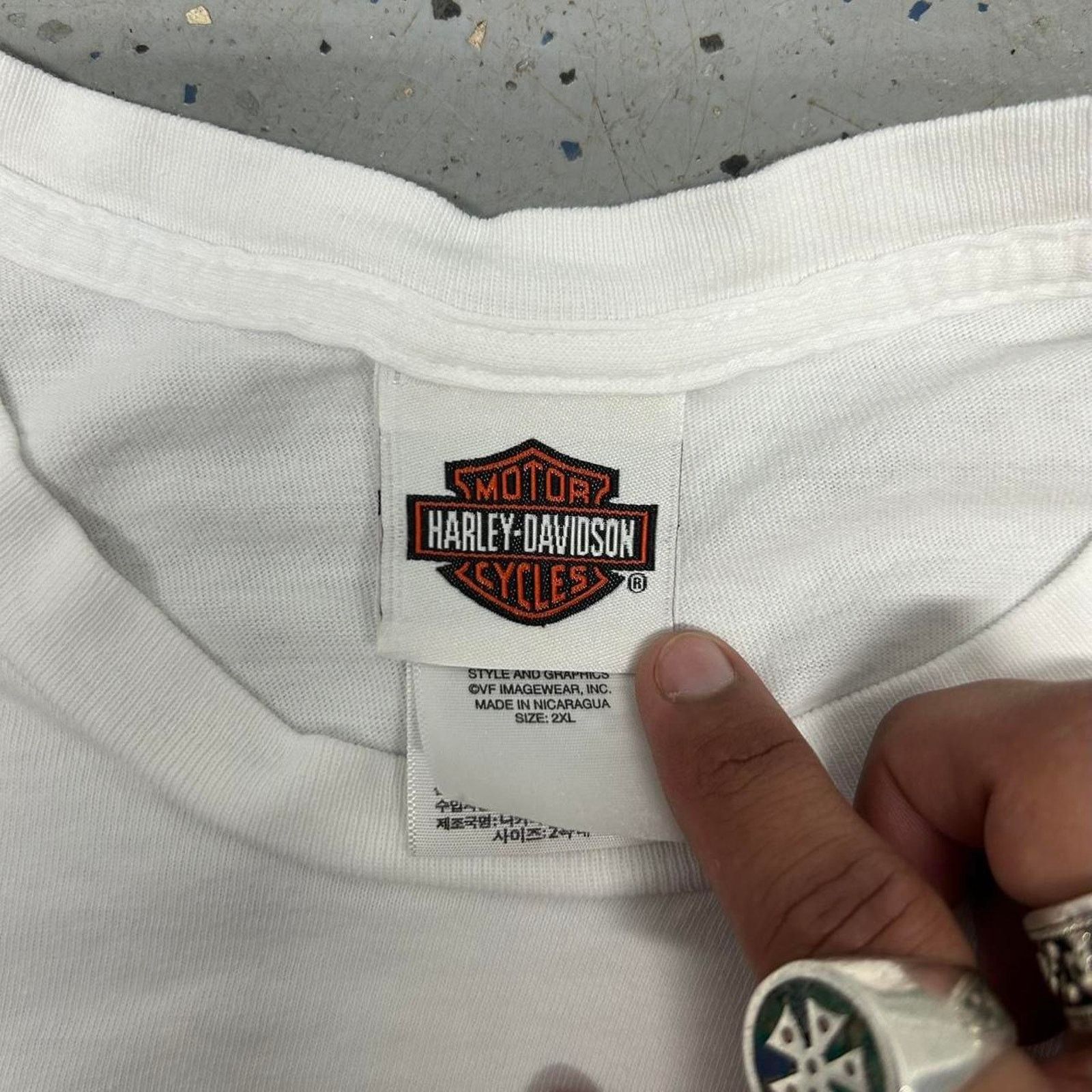Harley Davidson Y2K Harley Davidson tee Size US XL / EU 56 / 4 - 6 Thumbnail