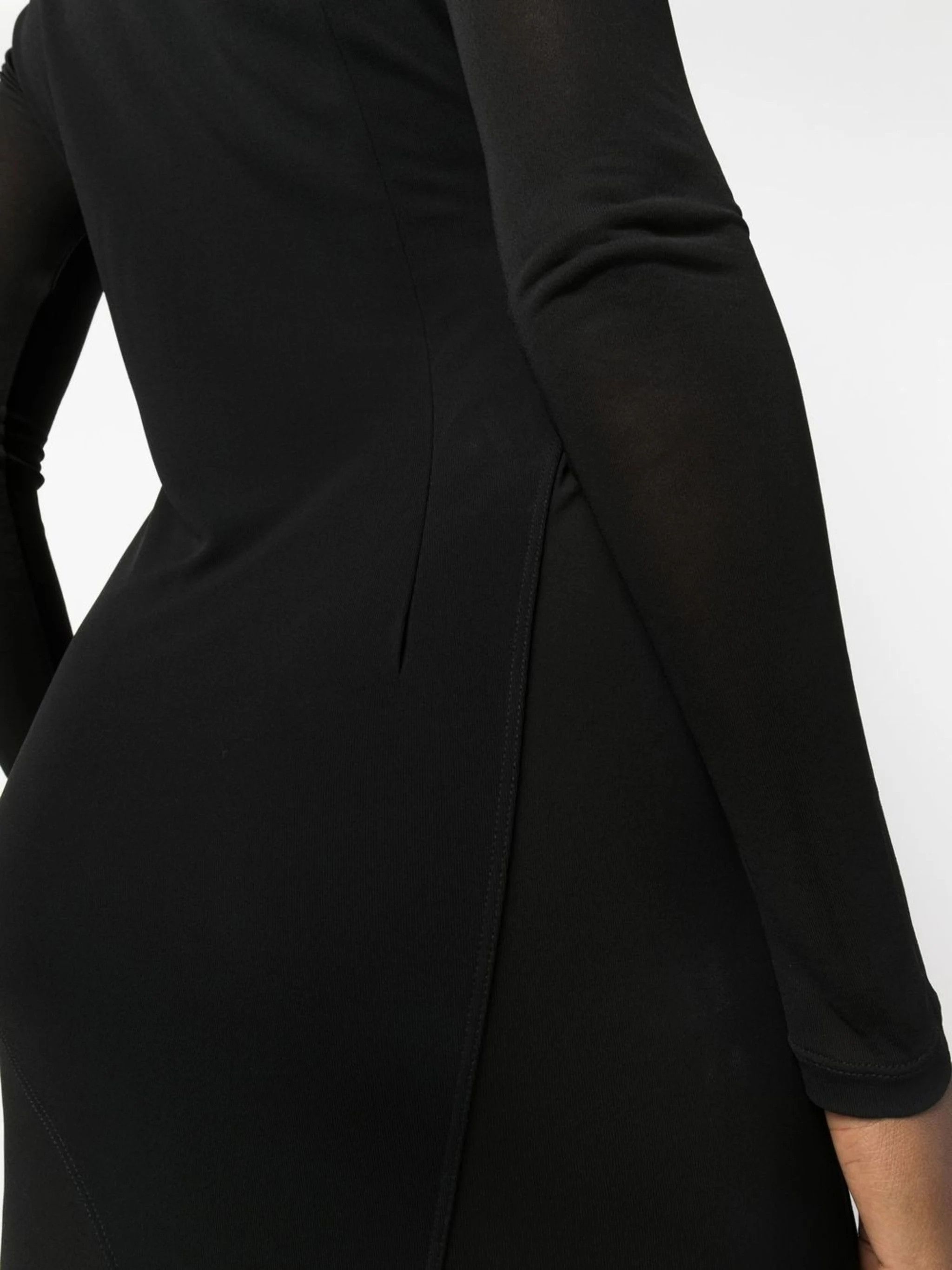 Tom Ford o1loc1c0924 ABJ668 Cut and Sewn Dress in Black Size S / US 4 / IT 40 - 5 Thumbnail