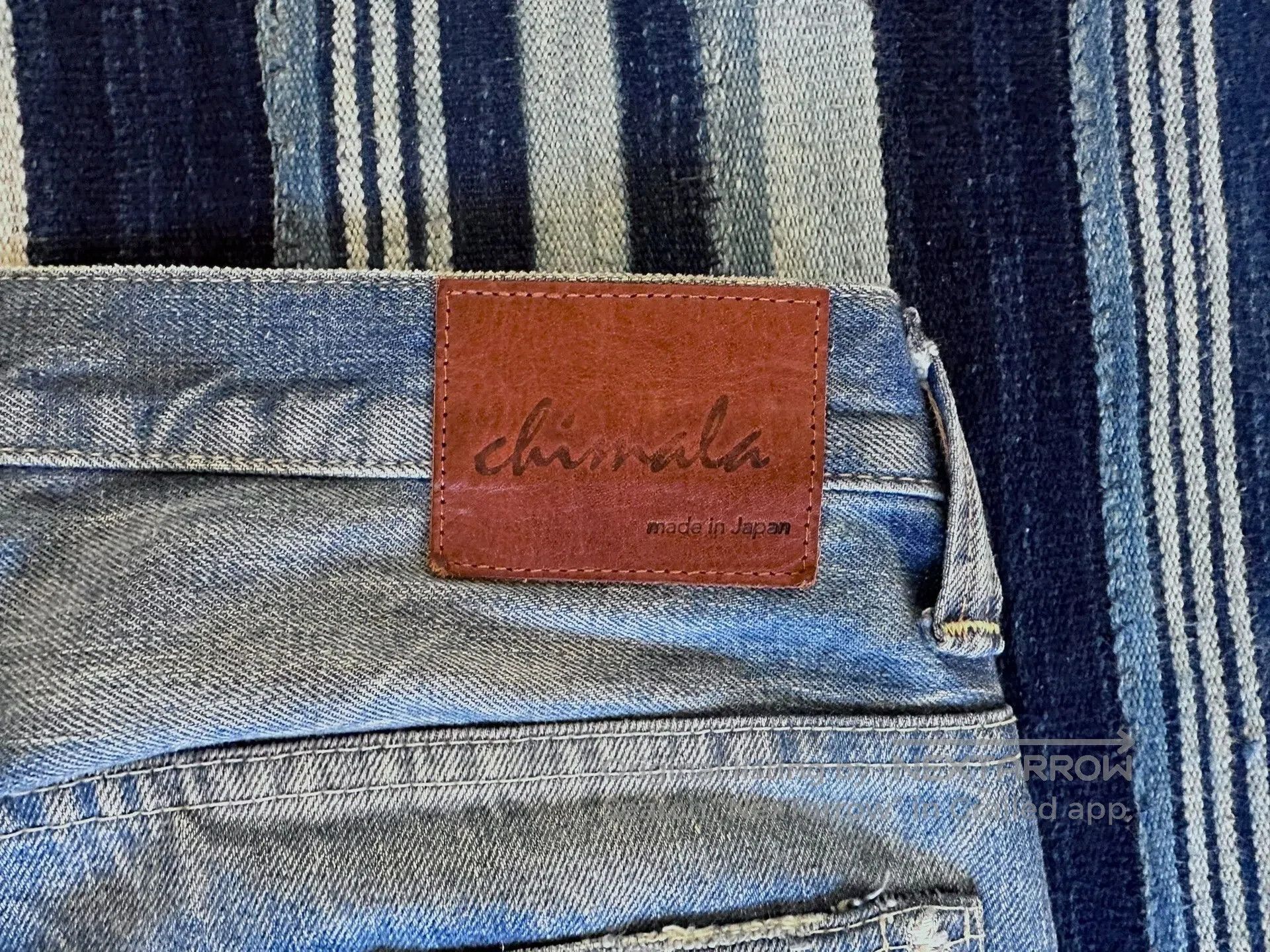 Chimala chimala straight-leg denim pants in light wash. Size US 31 - 6 Thumbnail