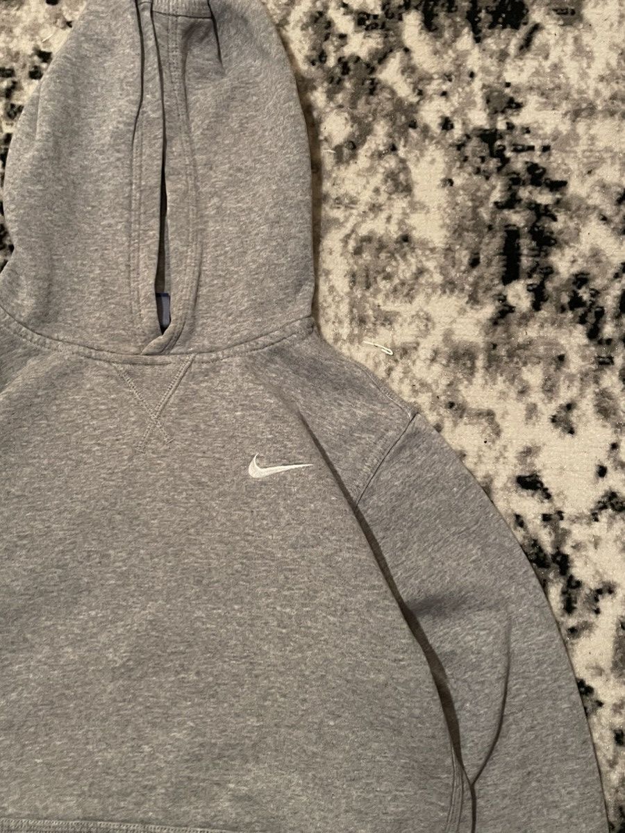 Nike × Vintage Nike Vintage Hoodie Boxy Streetwear Y2k Small Logo Drill Size US XS / EU 42 / 0 - 5 Thumbnail