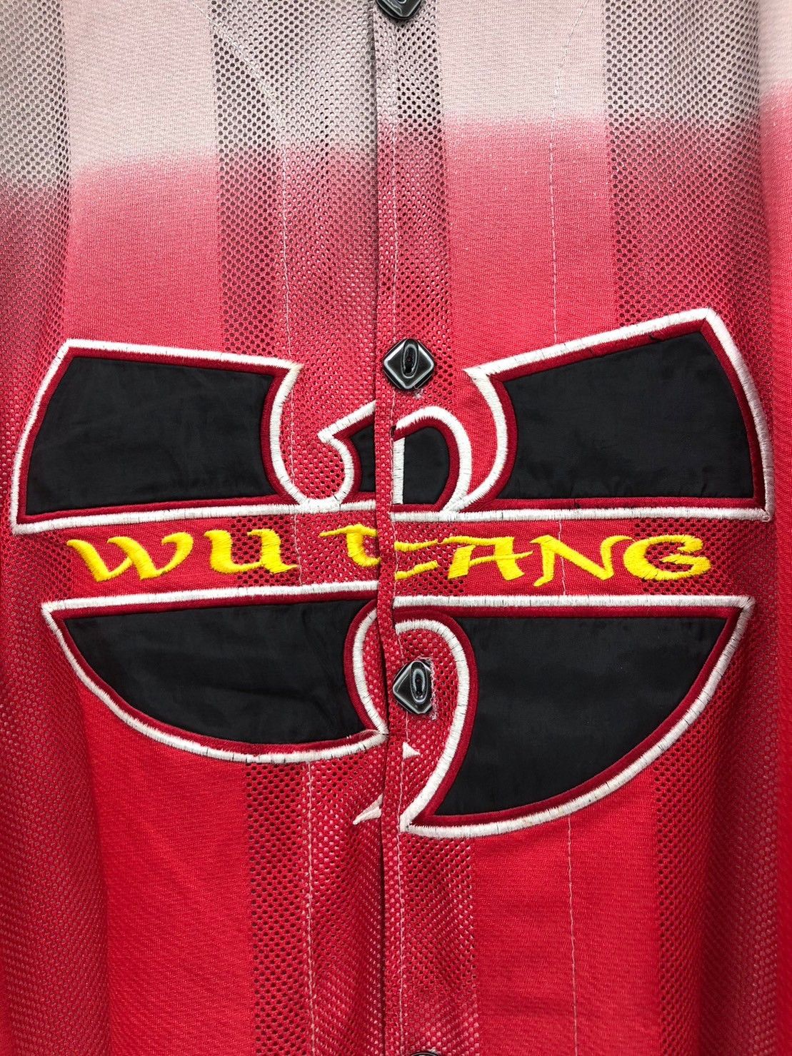 Vintage × Wu-Tang Clan Vintage WU TANG Baseball Jersey Hip Hop Wu Wear BN Size US XL / EU 56 / 4 - 3 Thumbnail