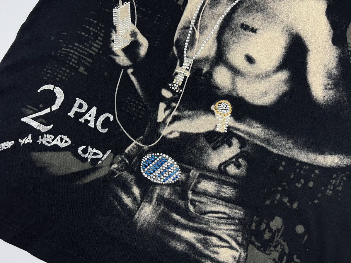 Rap Tees × Vintage Vintage Tupac 2pac Shakur Overprint Hip Hop Rap T Shirt - XL Size US XL / EU 56 / 4 - 6 Thumbnail