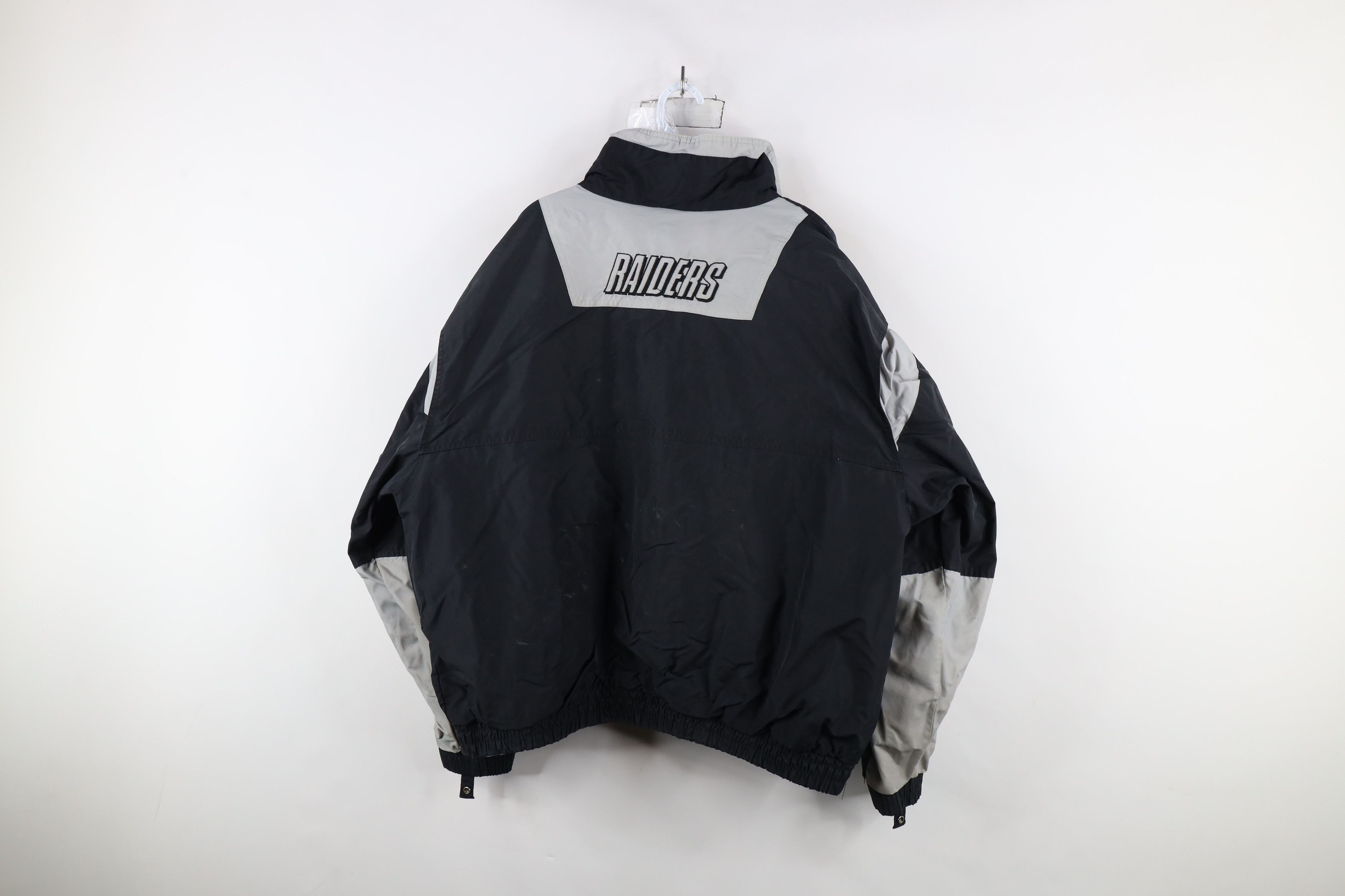 Vintage Vintage 90s Spell Los Angeles Raiders Football Jacket NWA Size US XXL / EU 58 / 5 - 15 Thumbnail