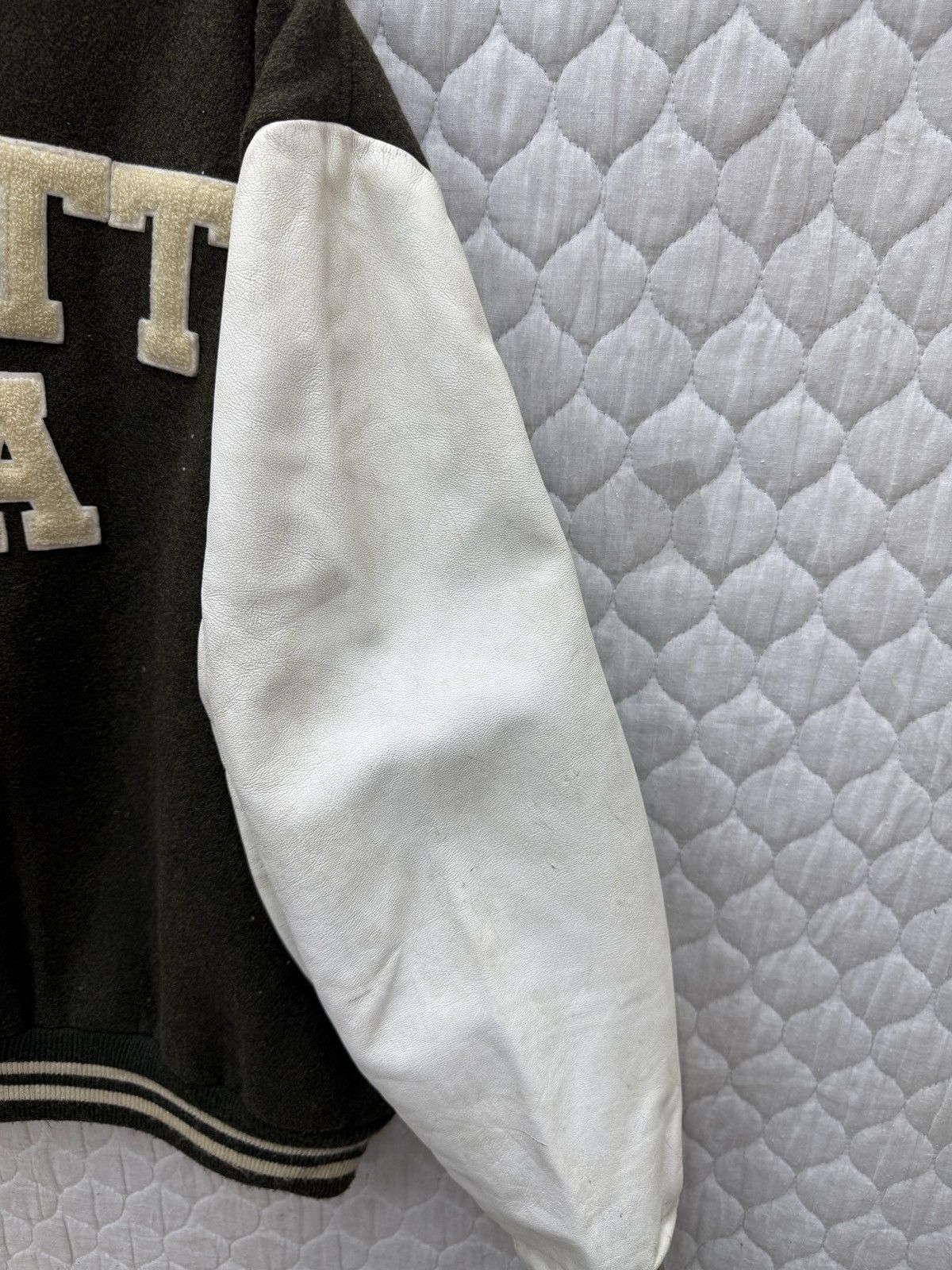 Schott 🔥🔥🔥ARCHIVE VTG SCHOTT USA VARSITY JACKET Size US L / EU 52-54 / 3 - 18 Thumbnail