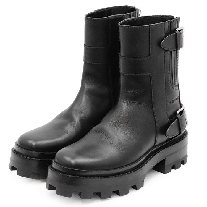 Hermes Hermes Hermès Jamie Leather Platform Boots Leather Shoes DUTY FREE for USA Size ONE SIZE - 1 Thumbnail