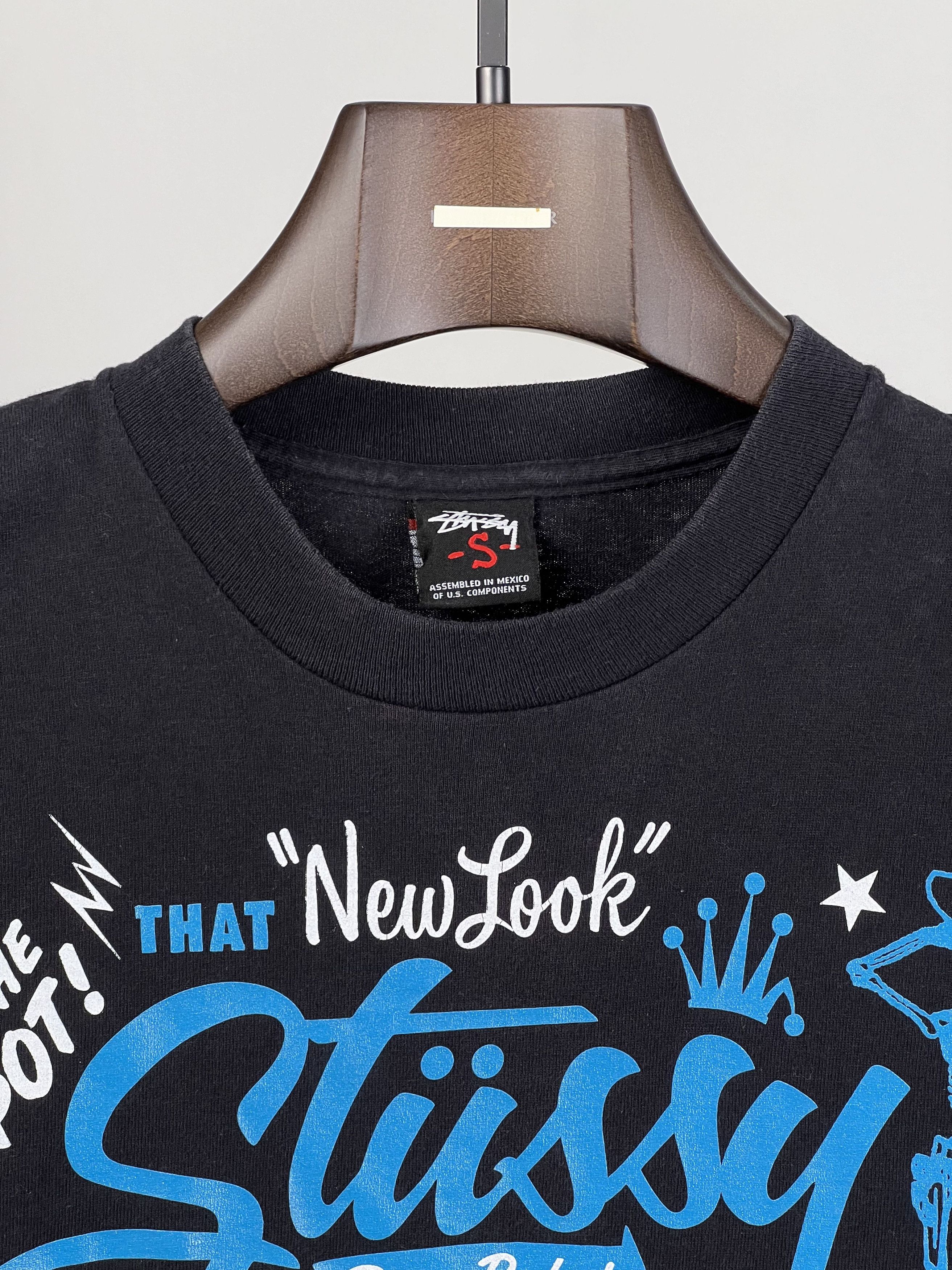 Stussy Vintage 1990s Stussy Big Printed SS Tee | Grailed