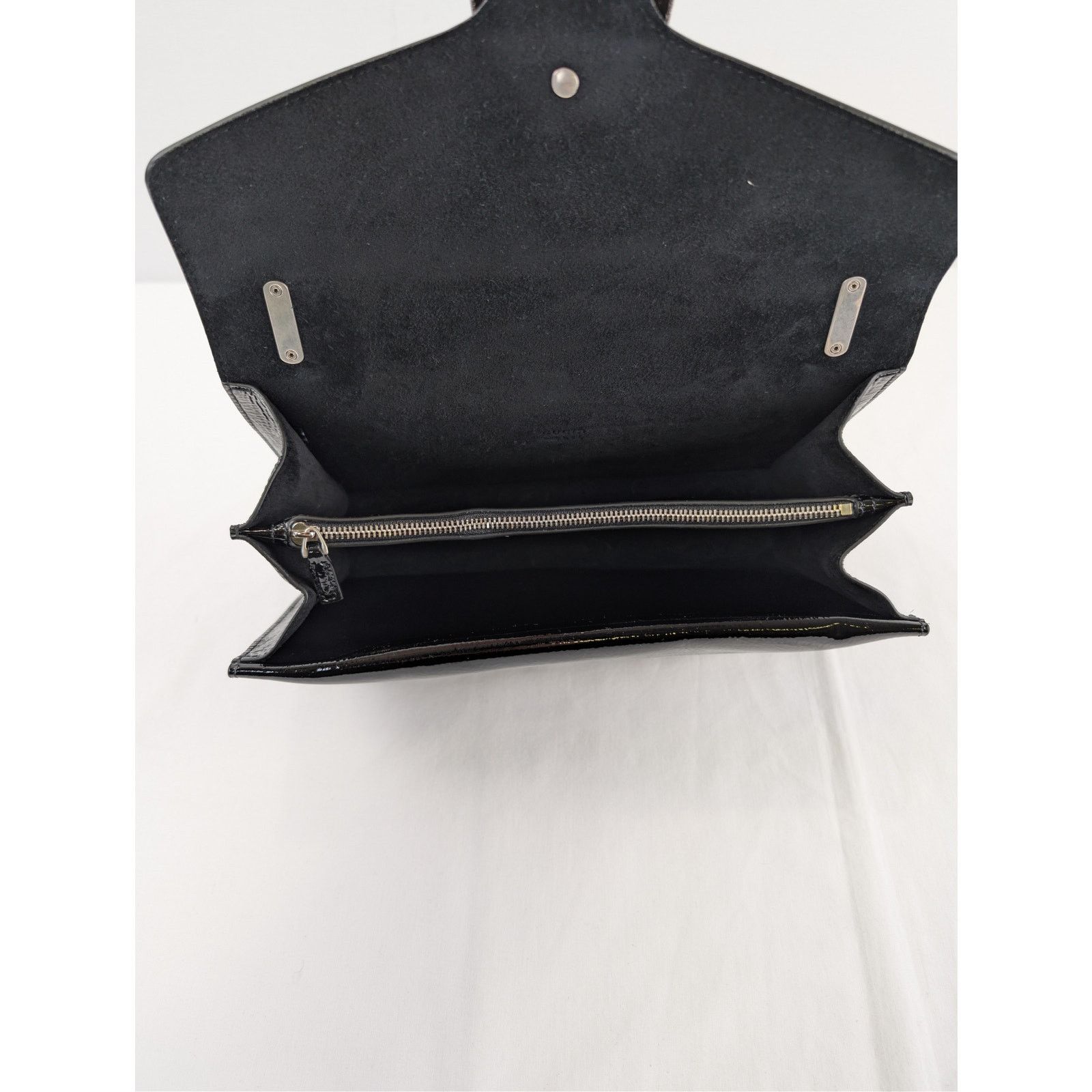 Gucci o1rshd1 Dionysus Shoulder Bag in black Patent Calf Leather Size ONE SIZE - 9 Thumbnail