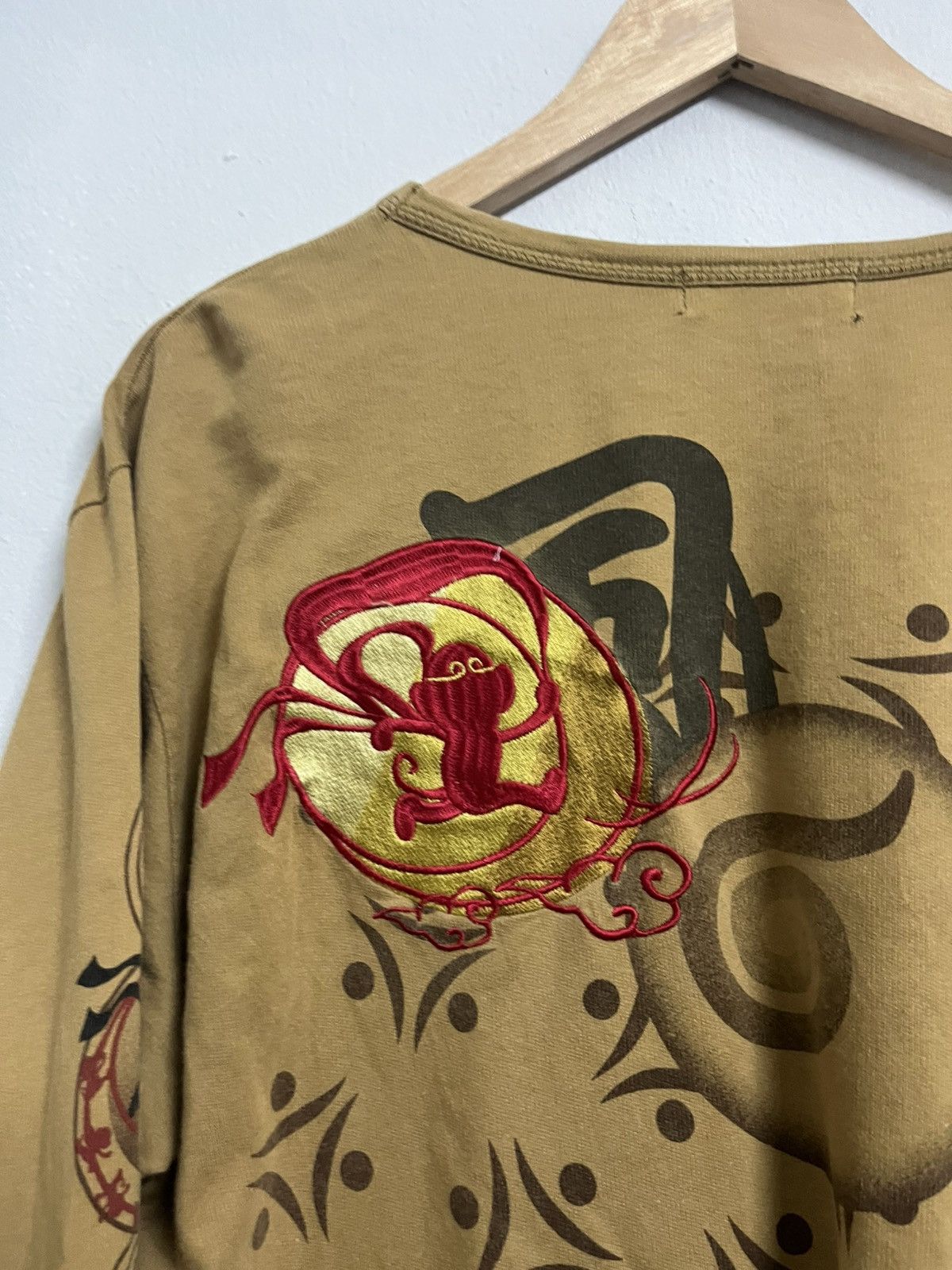 Japanese Brand 💥Go Coo ! Sukajan Monkey King Embroidered Japanese Motive Size US L / EU 52-54 / 3 - 5 Thumbnail