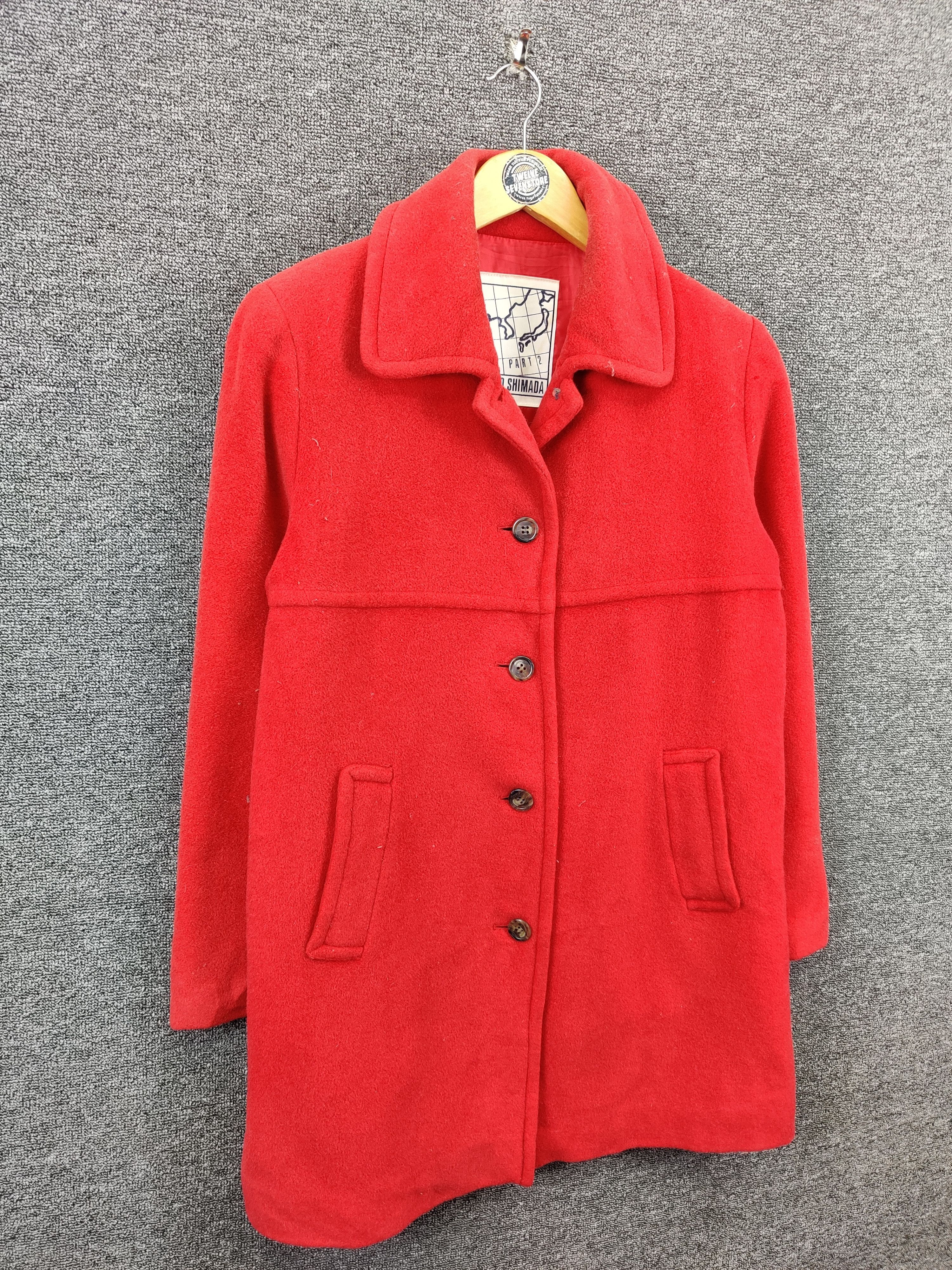 Junko Shimada Vintage Junko Shimada Wool Long Coat Size US M / EU 48-50 / 2 - 5 Thumbnail