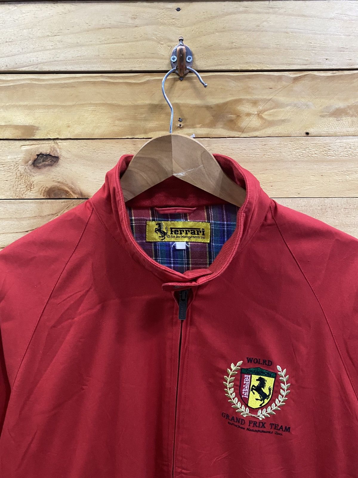 Ferrari Vintage Ferrari harington jacket Size US L / EU 52-54 / 3 - 4 Thumbnail