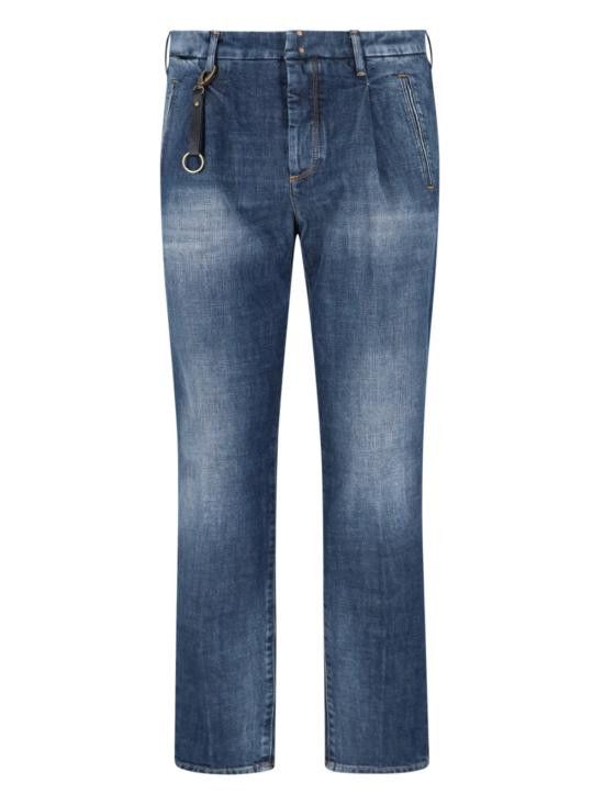 Incotex INCOTEX Men Denim Pants BDPX0005 02615 004 Blue Size US 30 / EU 46 - 1 Thumbnail