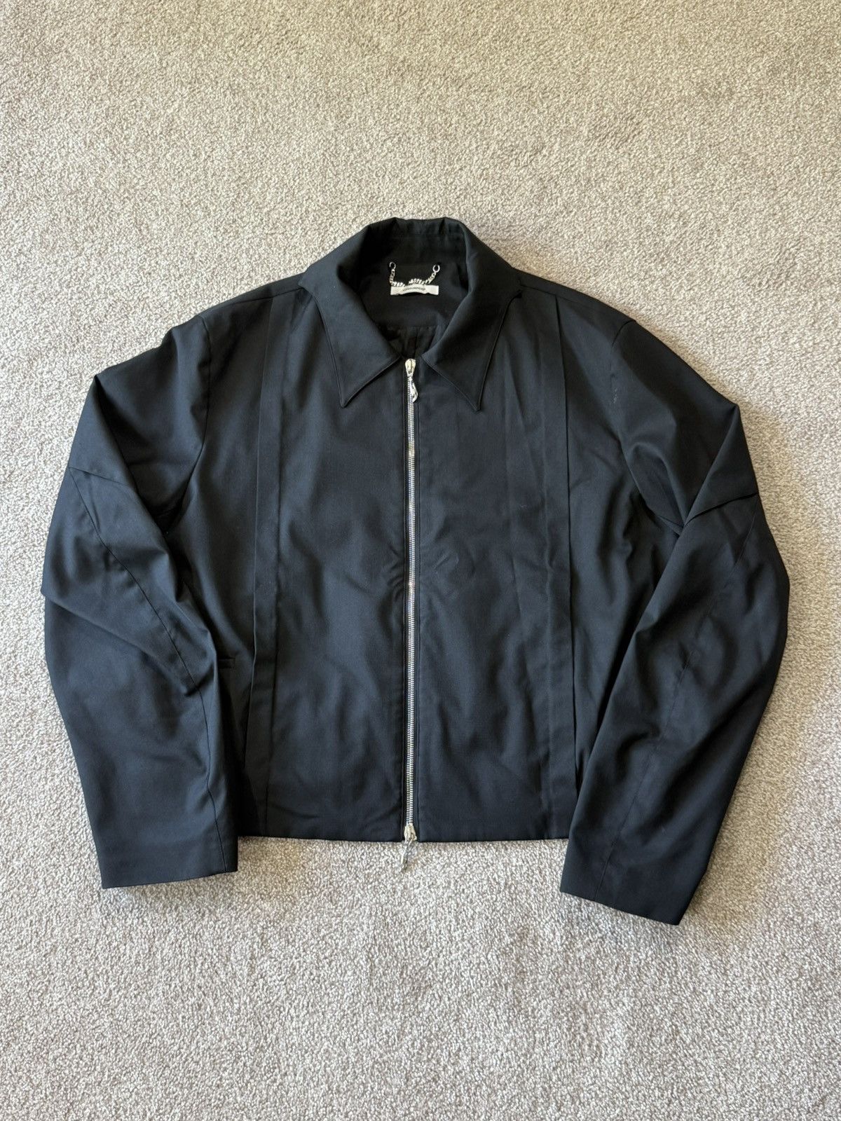 CMMAWEAR CMMAWEAR Black Batwing Piercing Jacket | Grailed