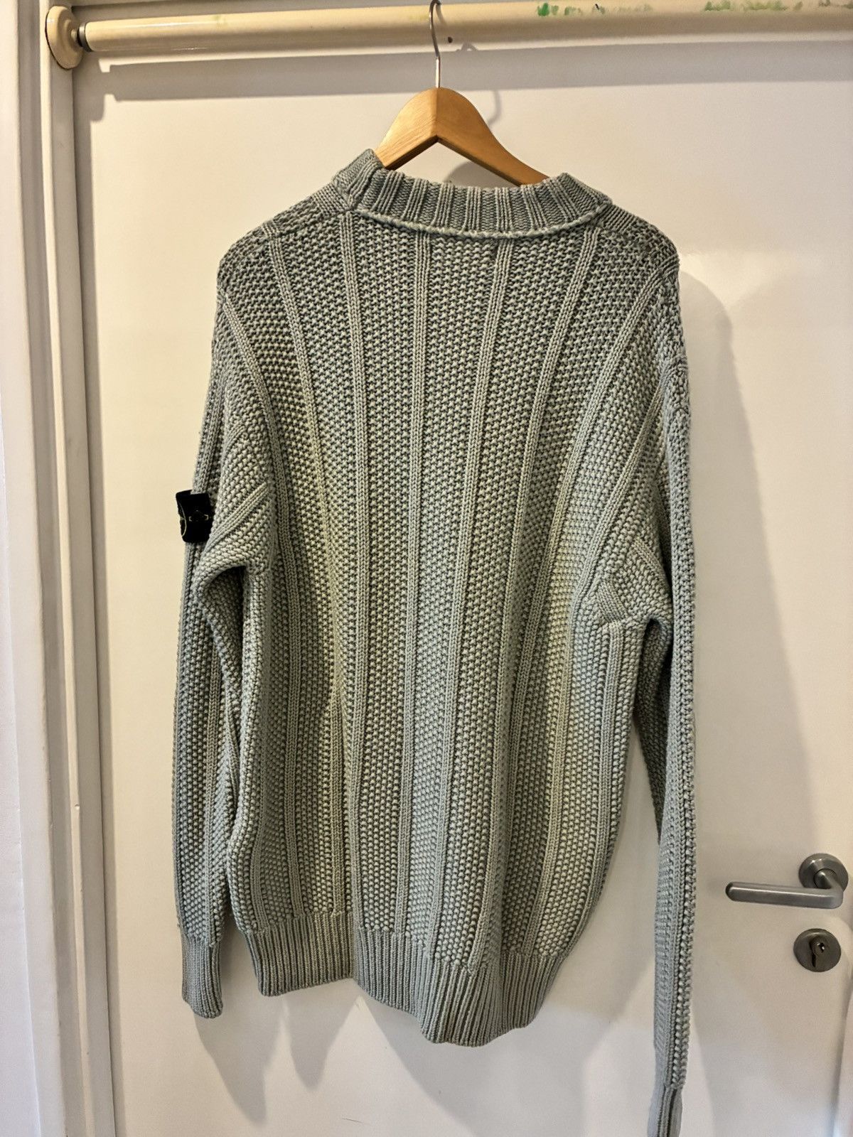 Stone Island Stone Island Knitwear 100% Pure Wool ’DUST' Treatment 100% Size US M / EU 48-50 / 2 - 19 Thumbnail