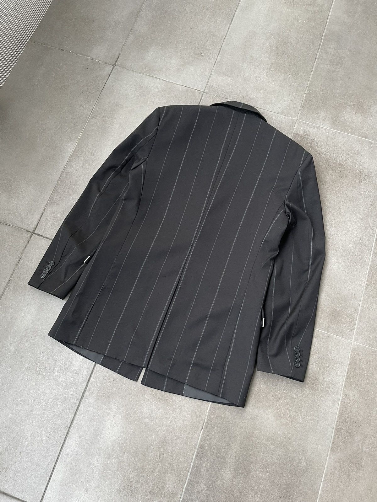 Han Kjobenhavn !DS! AW22 Han Kjobenhavn Sharped Striped Suit Size 40S - 9 Thumbnail