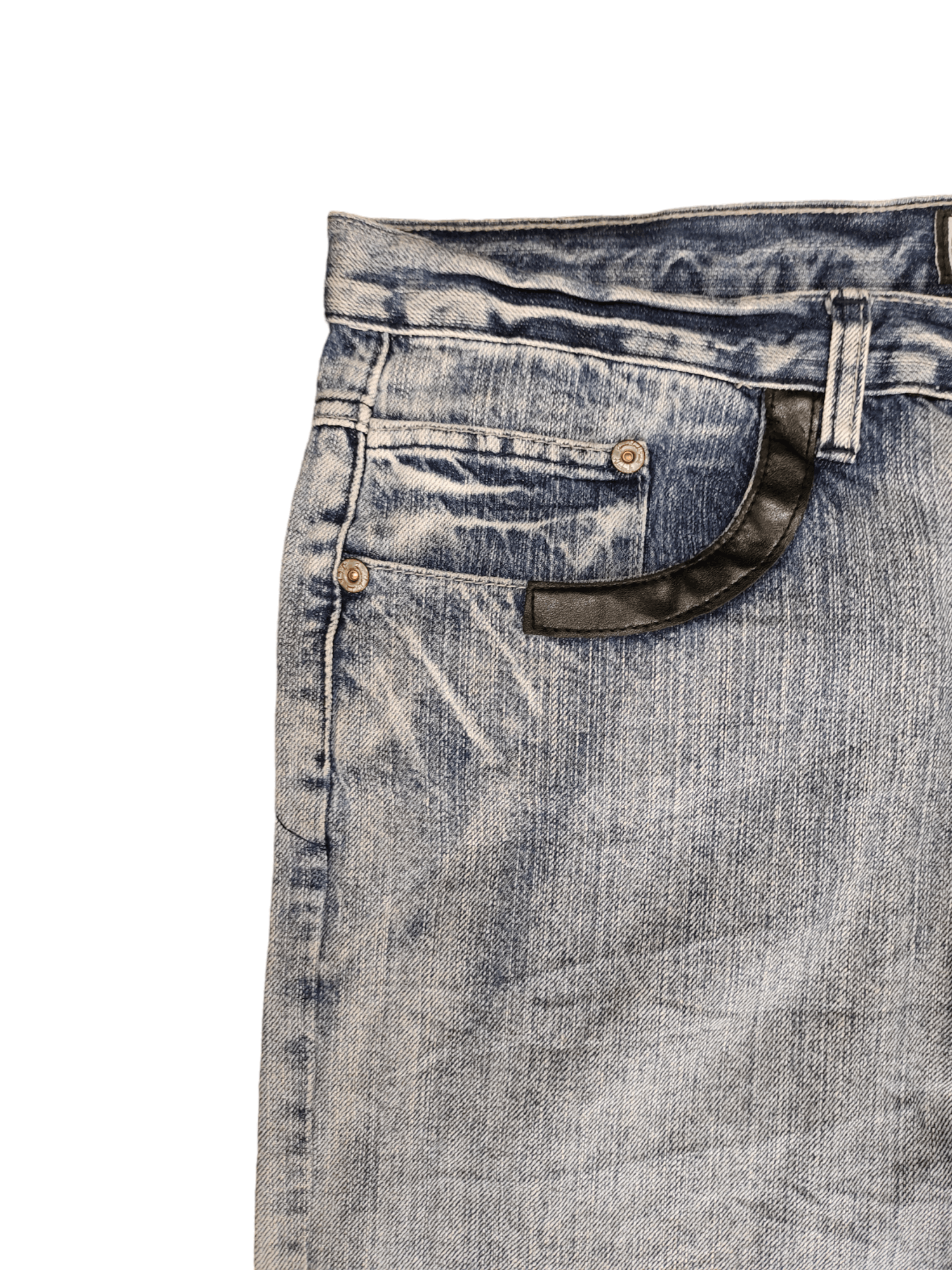 Akademiks Baggy Jeans Akademiks Pocket Logo Sand Wash Wide Leg Denim Size US 38 / EU 54 - 10 Thumbnail