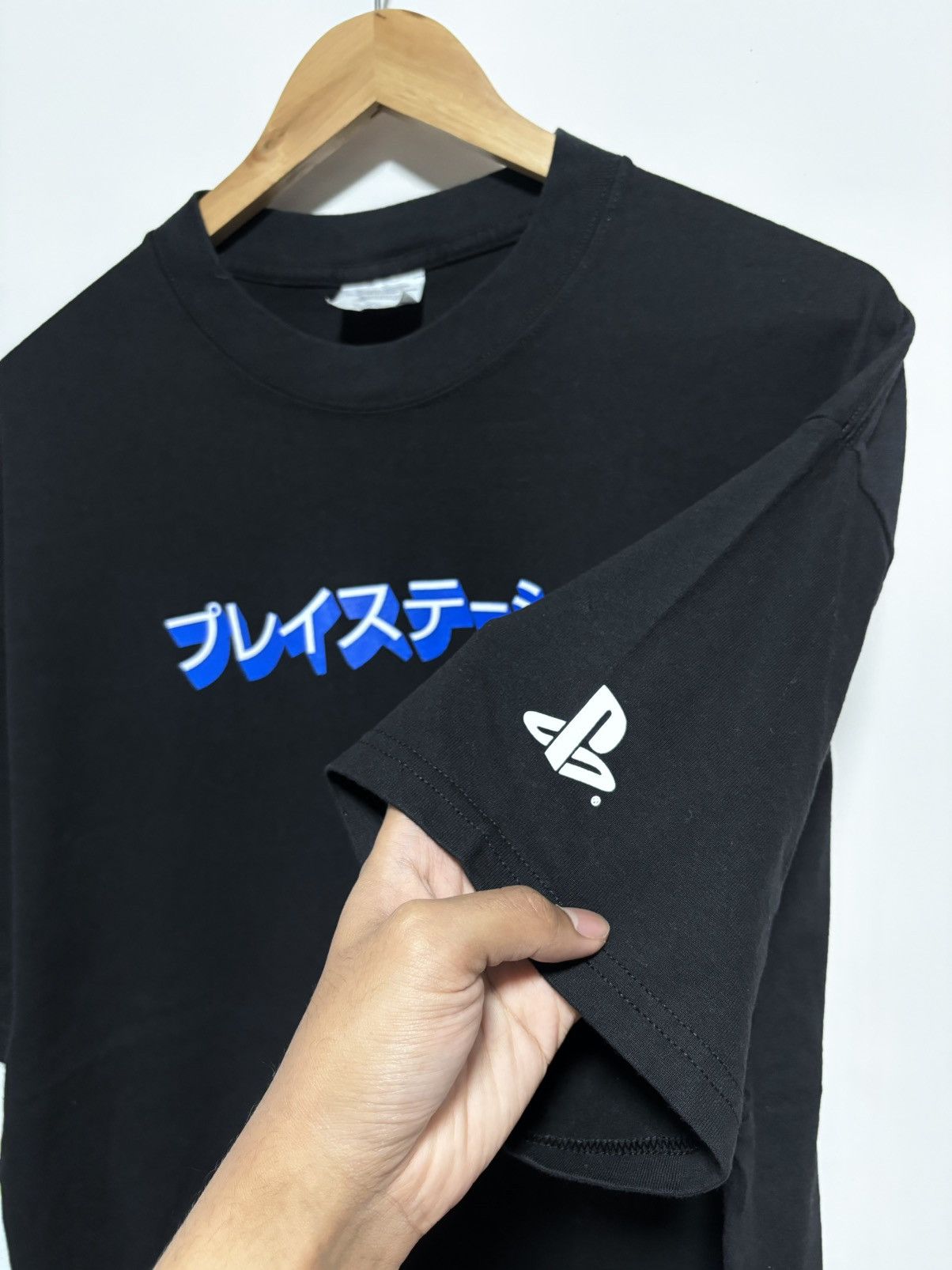 Playstation Rare PlayStation Japan Font Nintendo Game T Shirt Size US XL / EU 56 / 4 - 3 Thumbnail