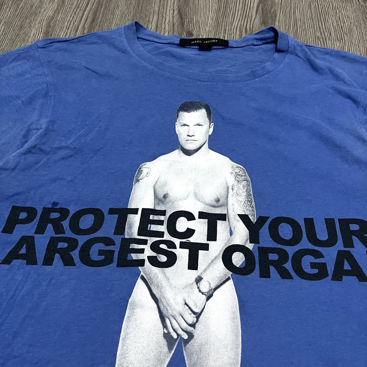 Marc Jacobs Marc Jacobs / SEAN Protect Your Largest Organ SkinCancer Tee Size US S / EU 44-46 / 1 - 2 Thumbnail