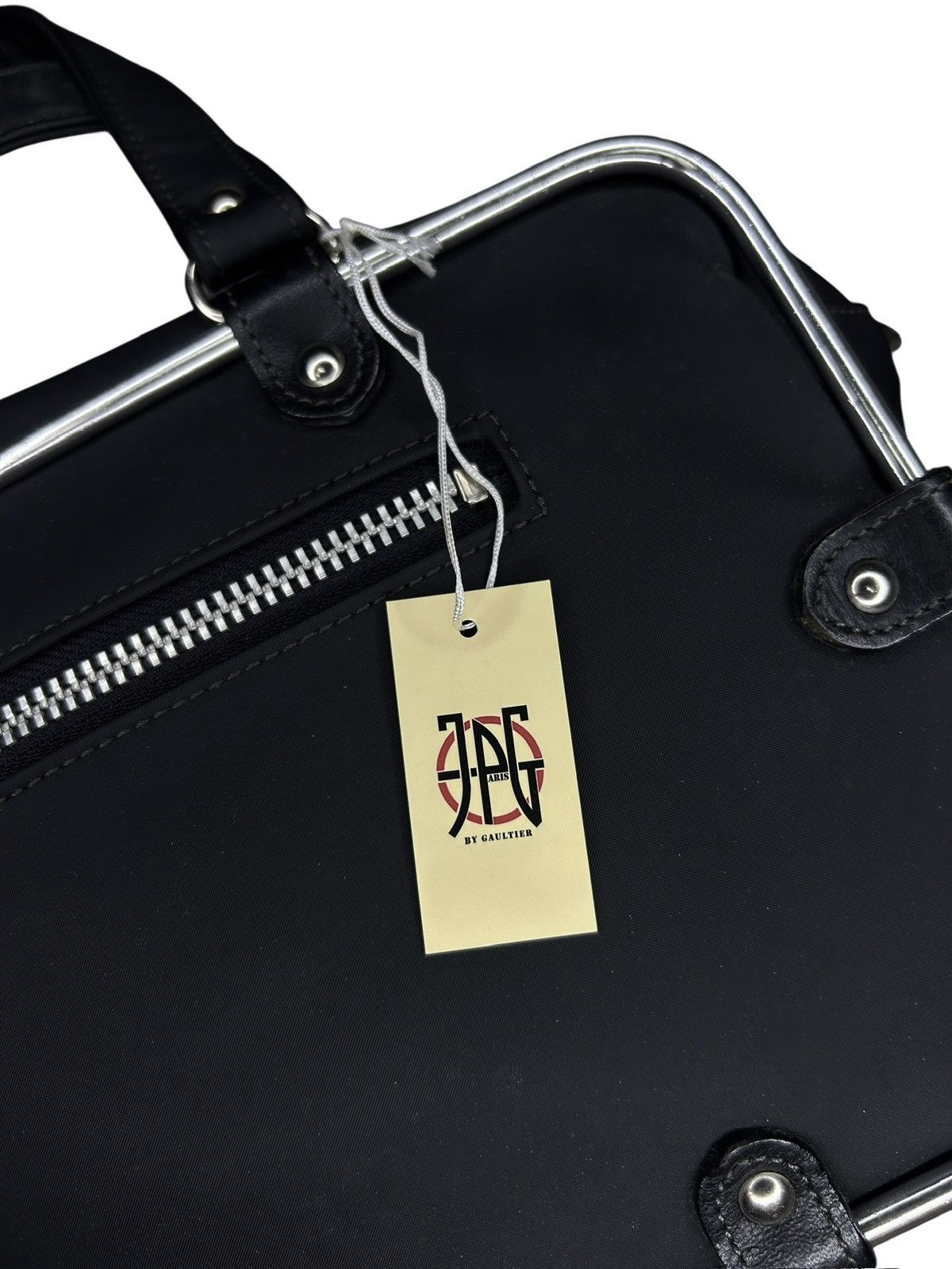 Jean Paul Gaultier Metal Frame Top Handle Bag Size ONE SIZE - 7 Thumbnail