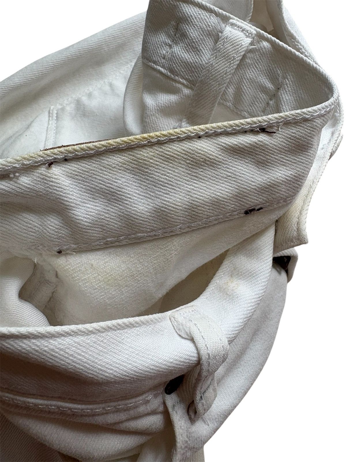 Acne Studios Acne Studios Max Optic White Jeans Size US 29 - 14 Thumbnail