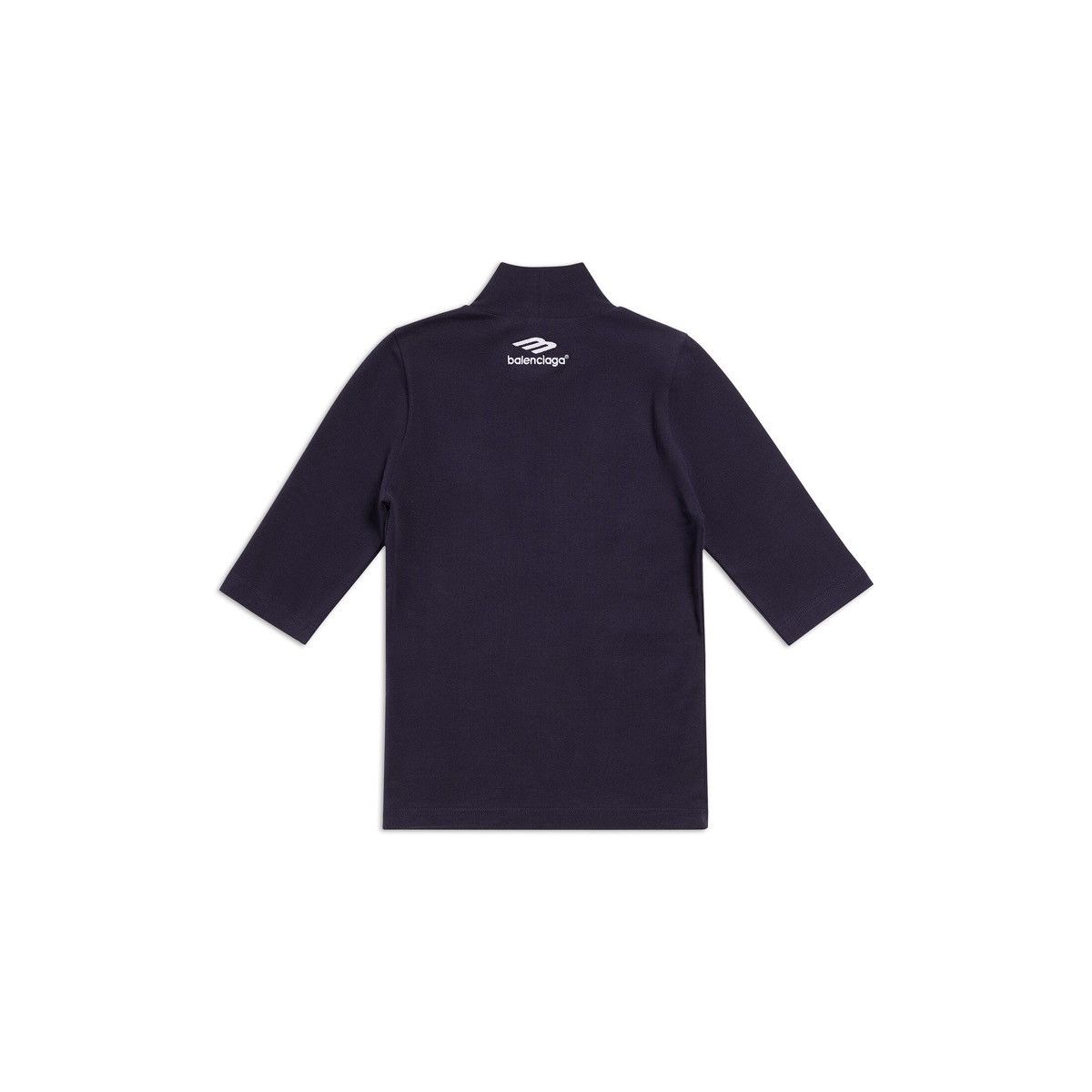 Balenciaga Balenciaga 3B Sports Icon Fitted Long Sleeve Turtleneck Size US M / EU 48-50 / 2 - 15 Thumbnail