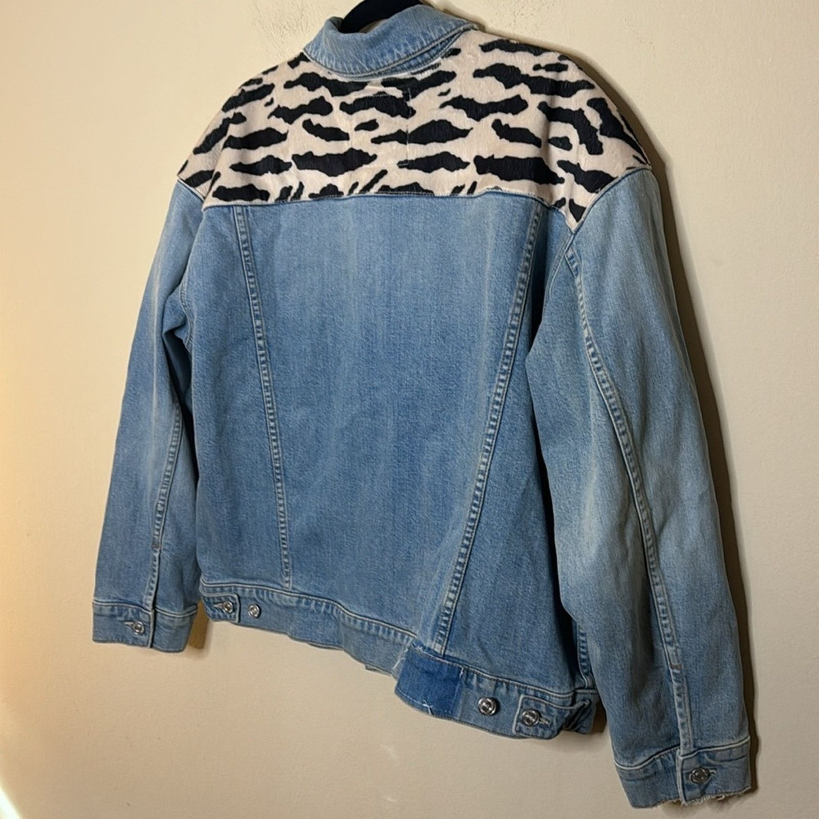 MOTHER MOTHER The Drop It Drifter Denim Jacket Size L Size L / US 10 / IT 46 - 7 Thumbnail