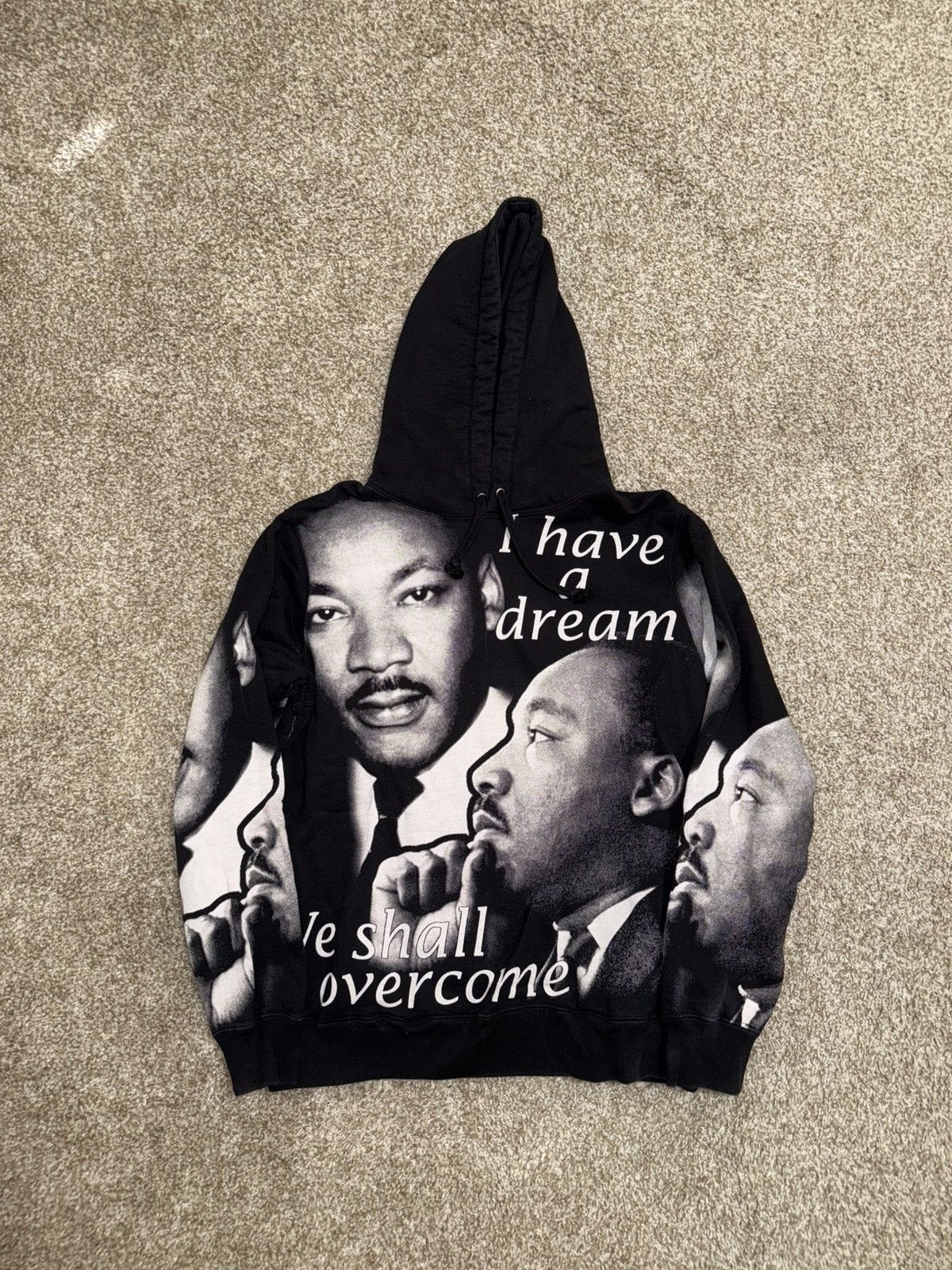 Supreme MLK Hooded Sweatshirt Lemon Men's - SS18 - US