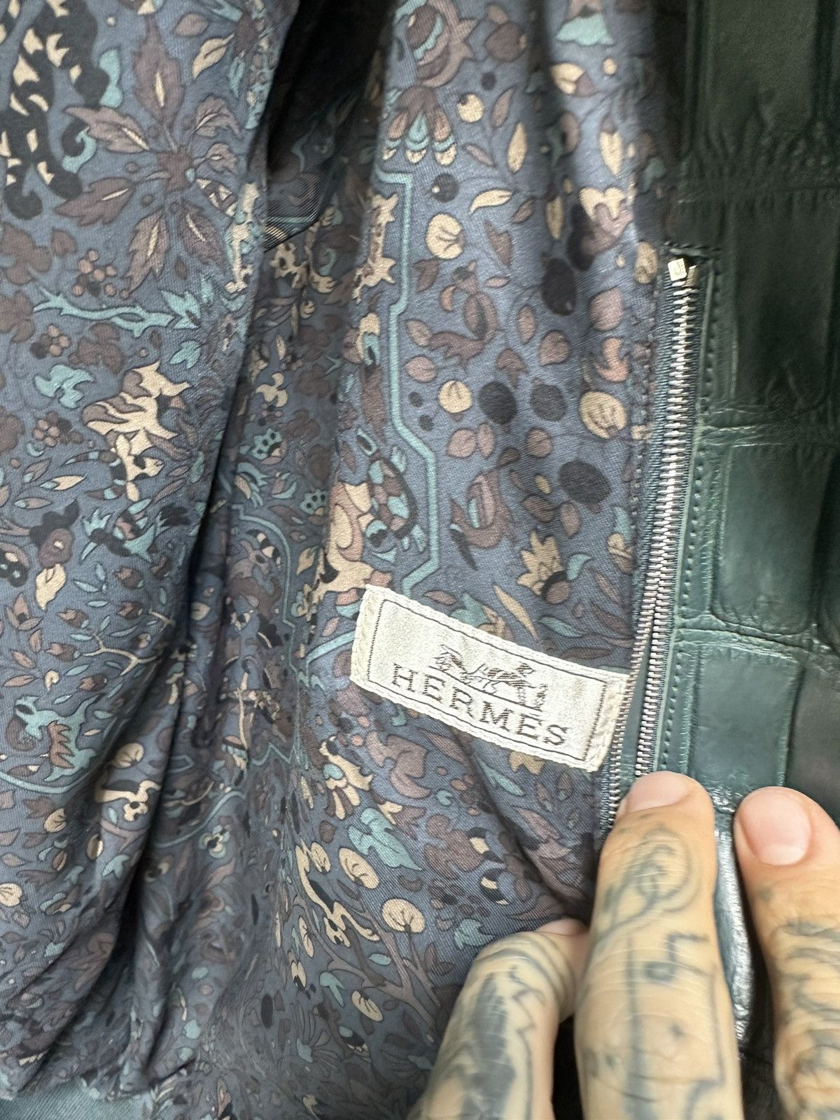 Hermes HERMES 1/1 CROC JACKET $350K 4Gseller Size US L / EU 52-54 / 3 - 7 Thumbnail