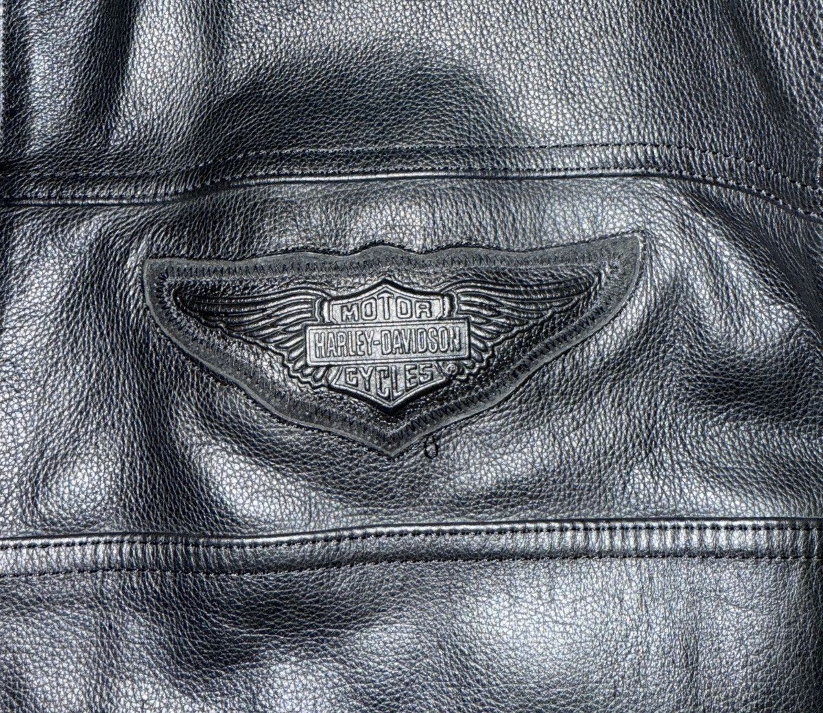 Harley Davidson Harley Davidson Men’s Leather Riding Jkt XL Removable Liner Size US XL / EU 56 / 4 - 4 Thumbnail