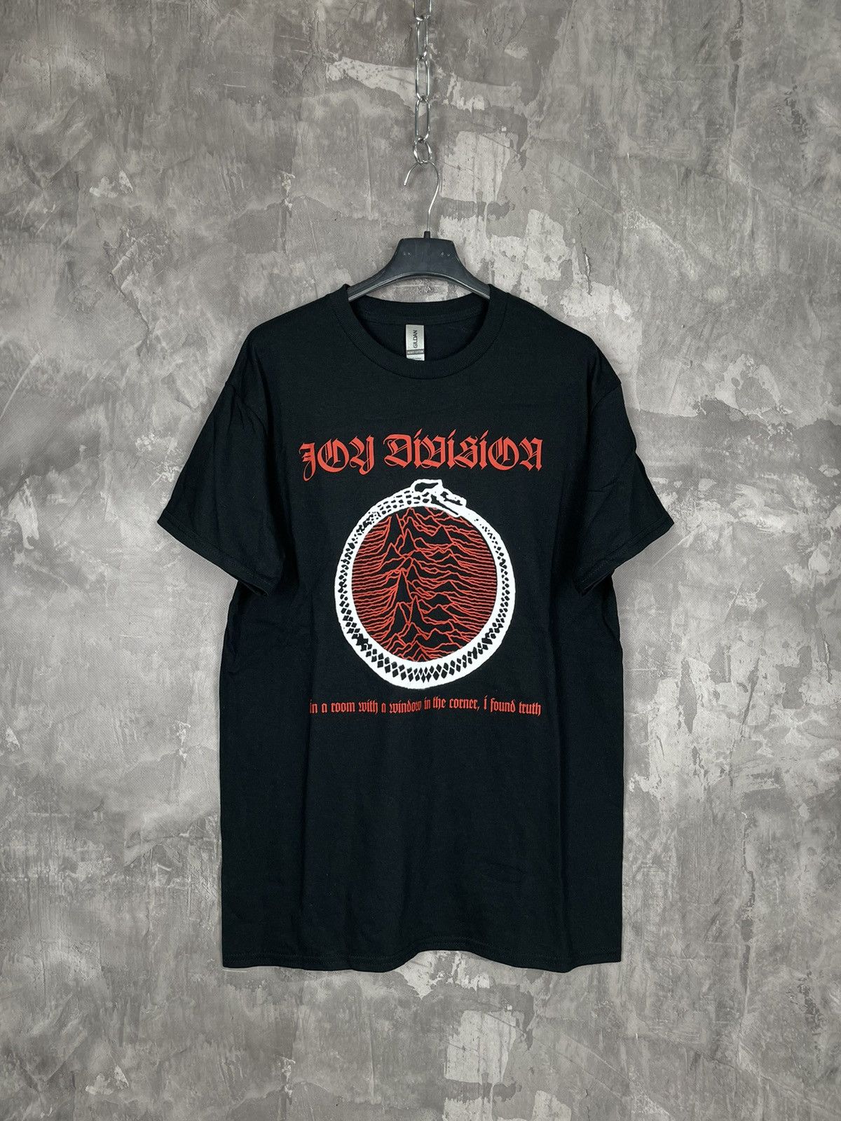 Band Tees × Gildan × Joy Division Vintage Joy Division Punk Graphic Retro T-shirt Y2K Size US M / EU 48-50 / 2 - 1 Thumbnail