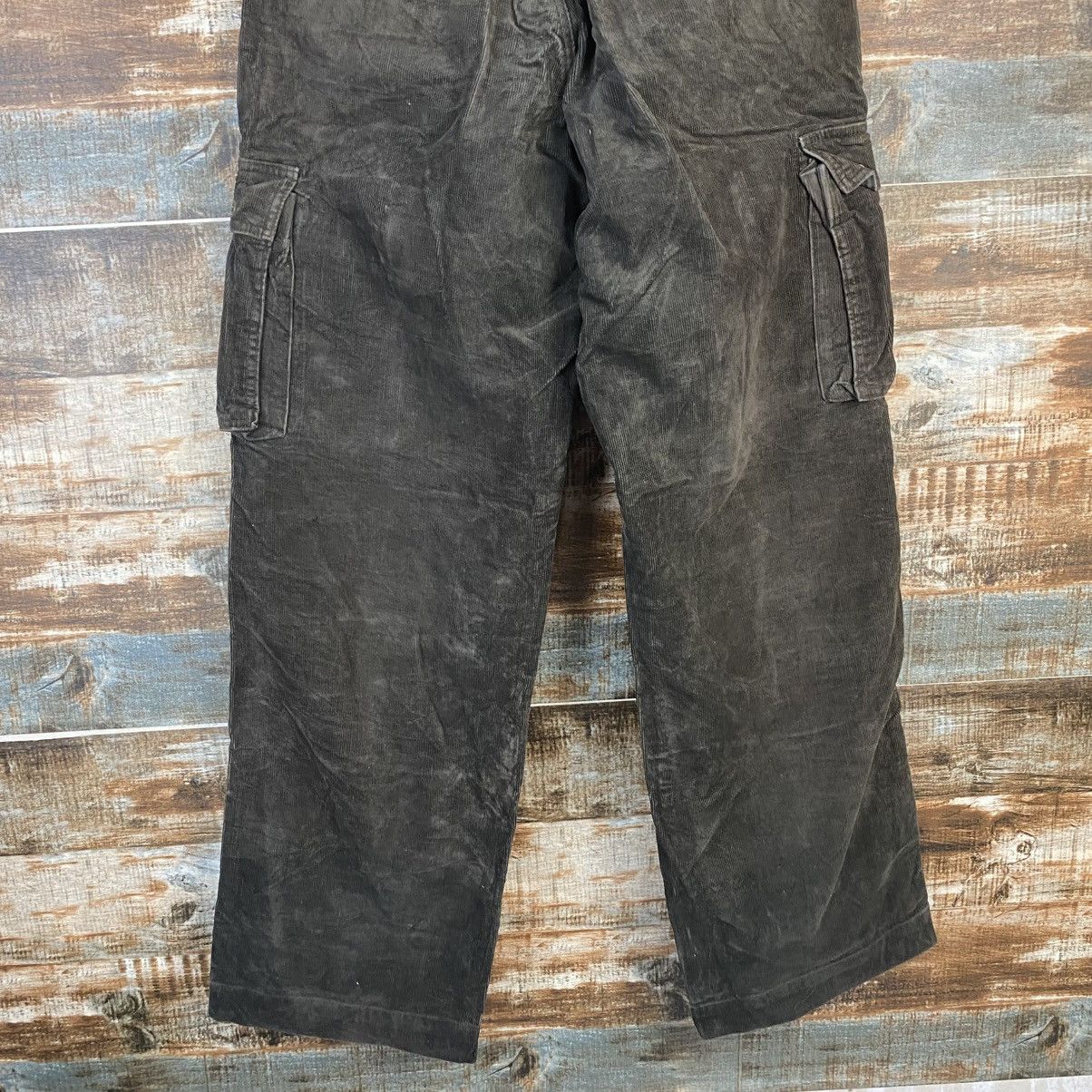 Japanese Brand DL Sunny Clouds Brown Cargo Multipocket Pants #C1018 Size US 31 - 17 Thumbnail