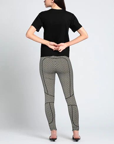 Balmain o1s1wg111225 Monogram Leggings in Black Size 27" / US 4 / IT 40 - 3 Thumbnail