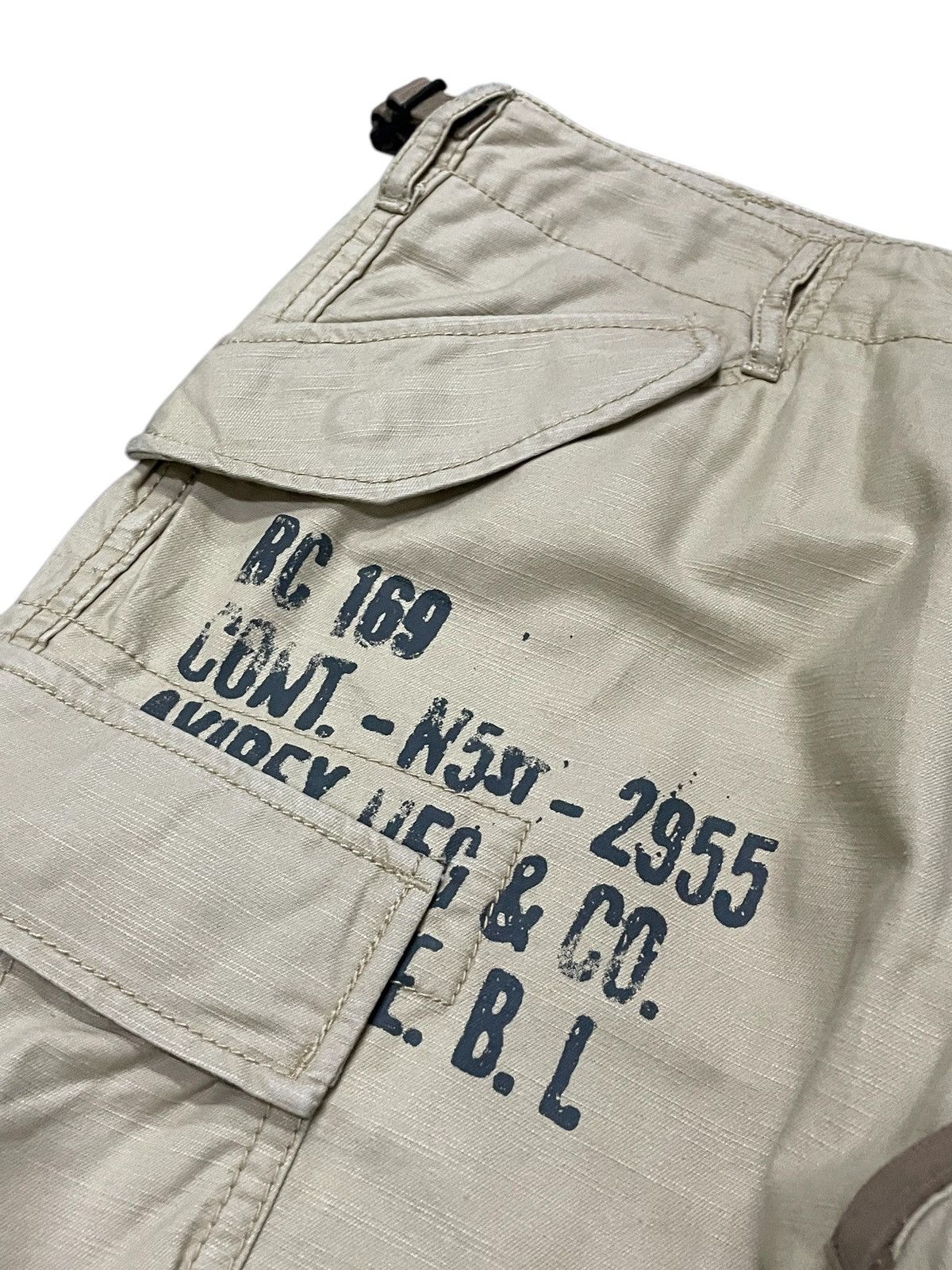 Avirex × Hysteric Glamour Rare Avirex Stencil Tattoo Naked Girl USN Cargo Pants Size US 30 / EU 46 - 11 Thumbnail