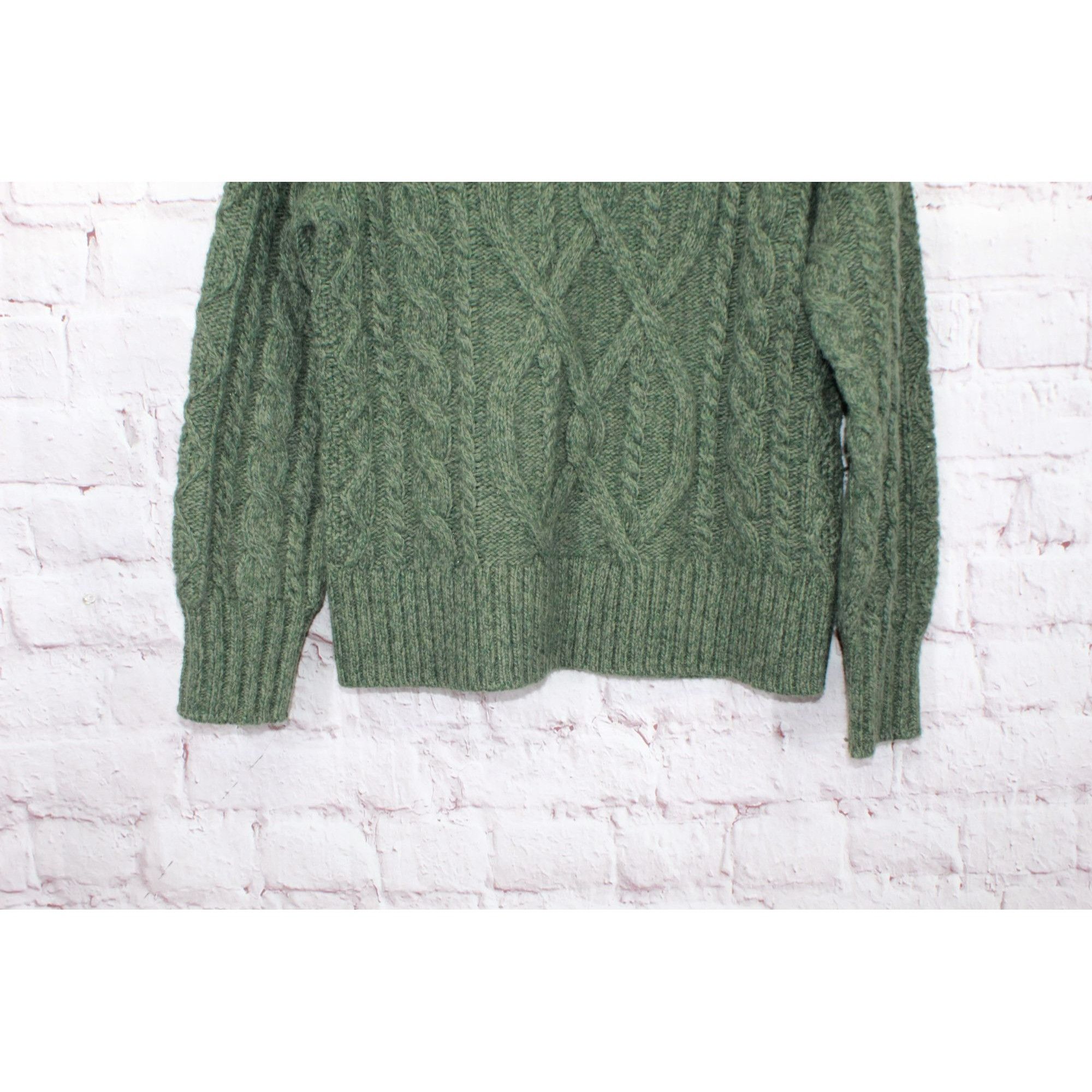 L.L. Bean LL Bean Heritage Wool Blend Mock Neck Sweater Size S / US 4 / IT 40 - 3 Thumbnail