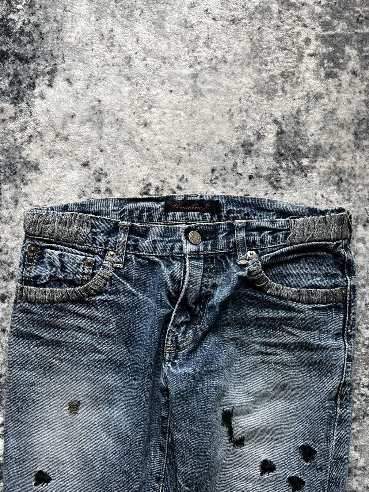 Undercover Undercover Bug Denim Size US 29 - 5 Thumbnail