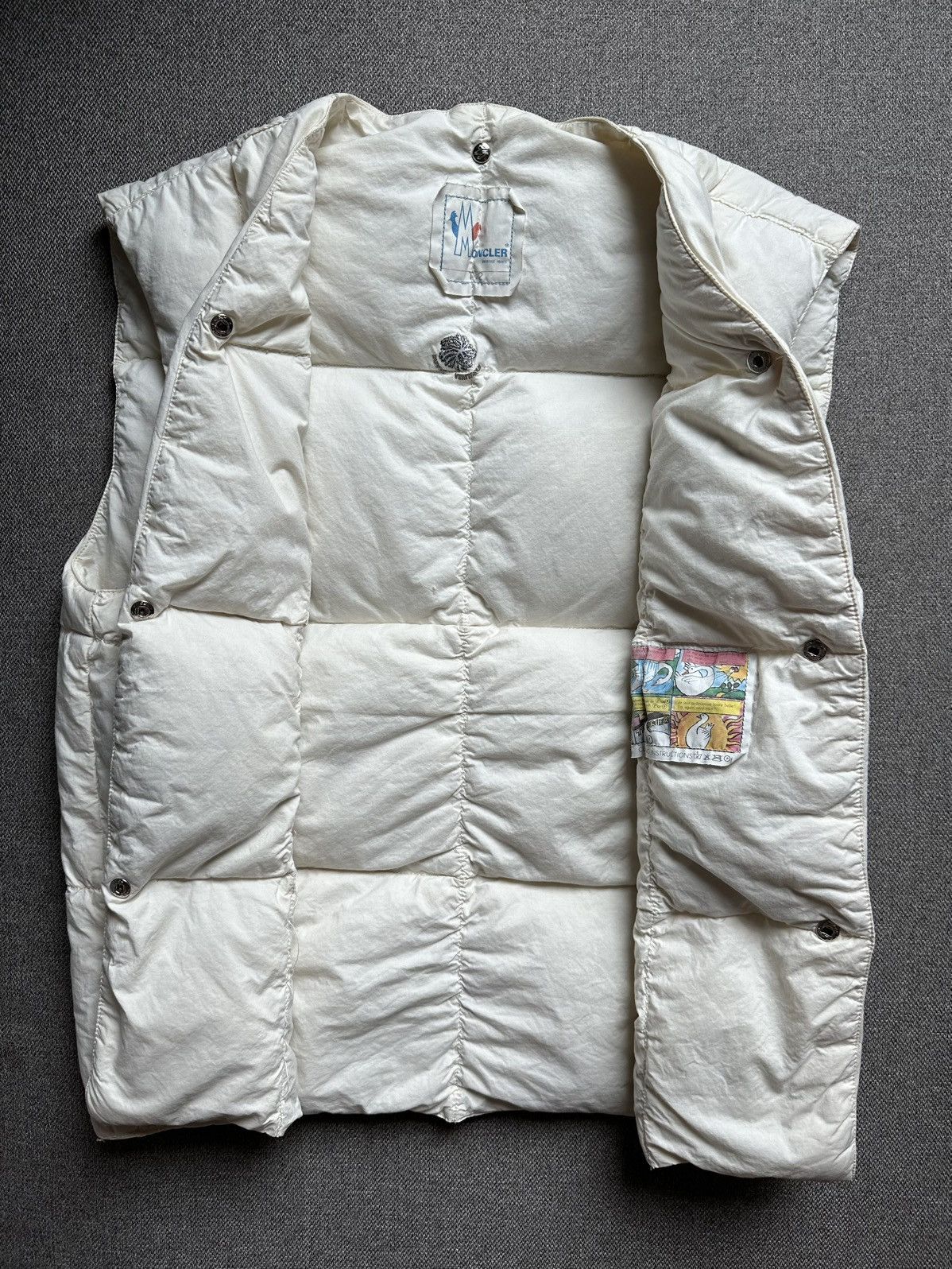 Moncler Moncler Grenoble vintage goose down vest men's S/2 Size US S / EU 44-46 / 1 - 8 Thumbnail