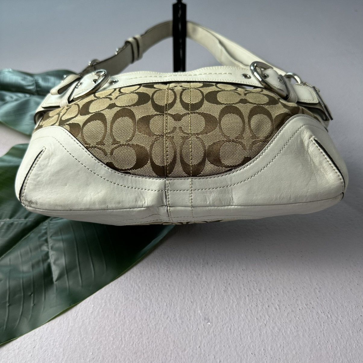 Coach × Genuine Leather Coach Handbag Size ONE SIZE - 6 Thumbnail