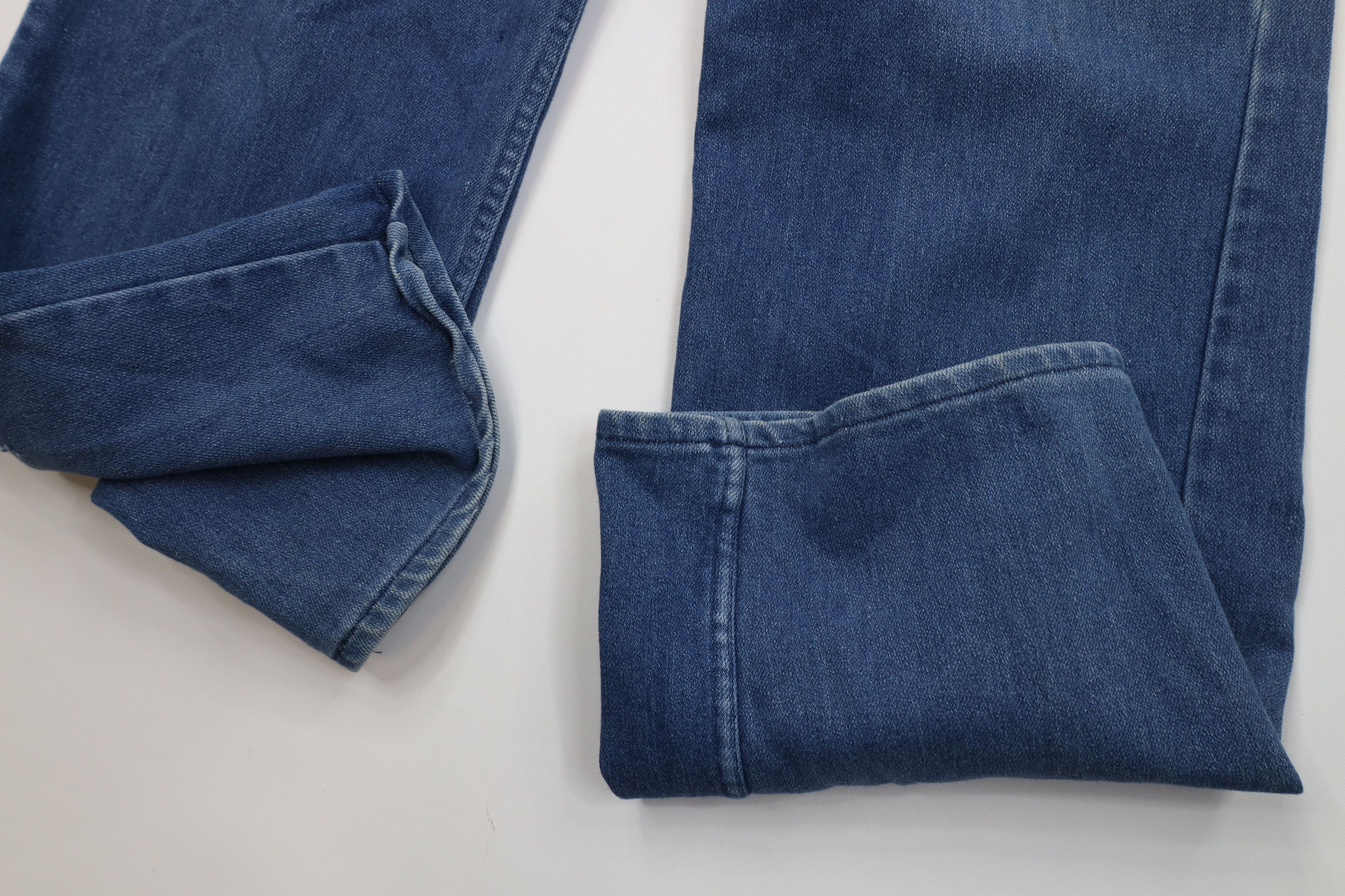 Wrangler Vintage 70s Wrangler Wide Leg Bell Bottoms Denim Jeans USA Size US 34 / EU 50 - 5 Thumbnail