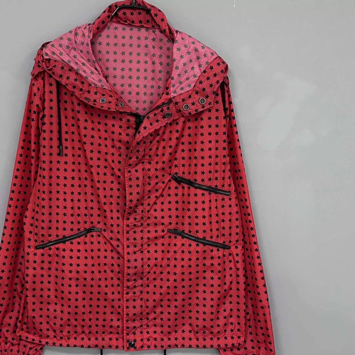 Saint Laurent Paris Saint Laurent Paris Red Star Shell Jacket Size US M / EU 48-50 / 2 - 2 Thumbnail