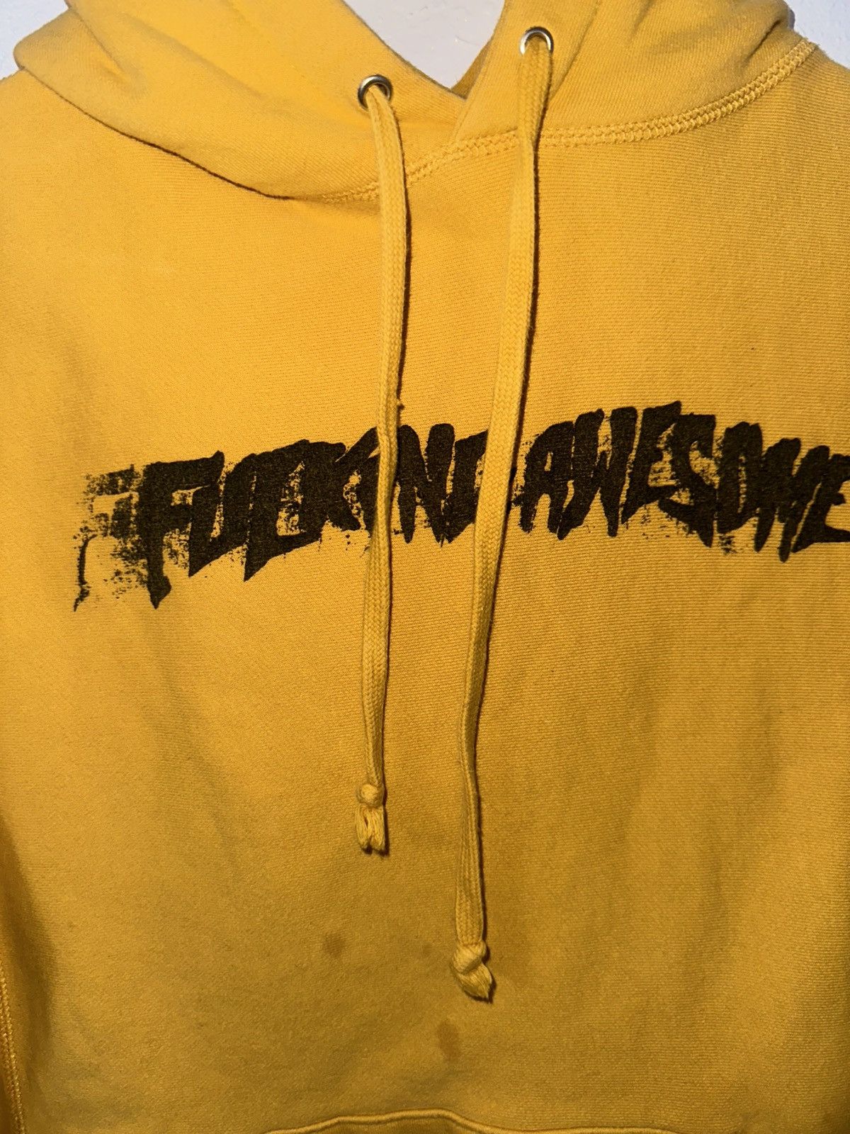 Fucking Awesome Fucking Awesome Yellow Hoodie Size US S / EU 44-46 / 1 - 2 Thumbnail