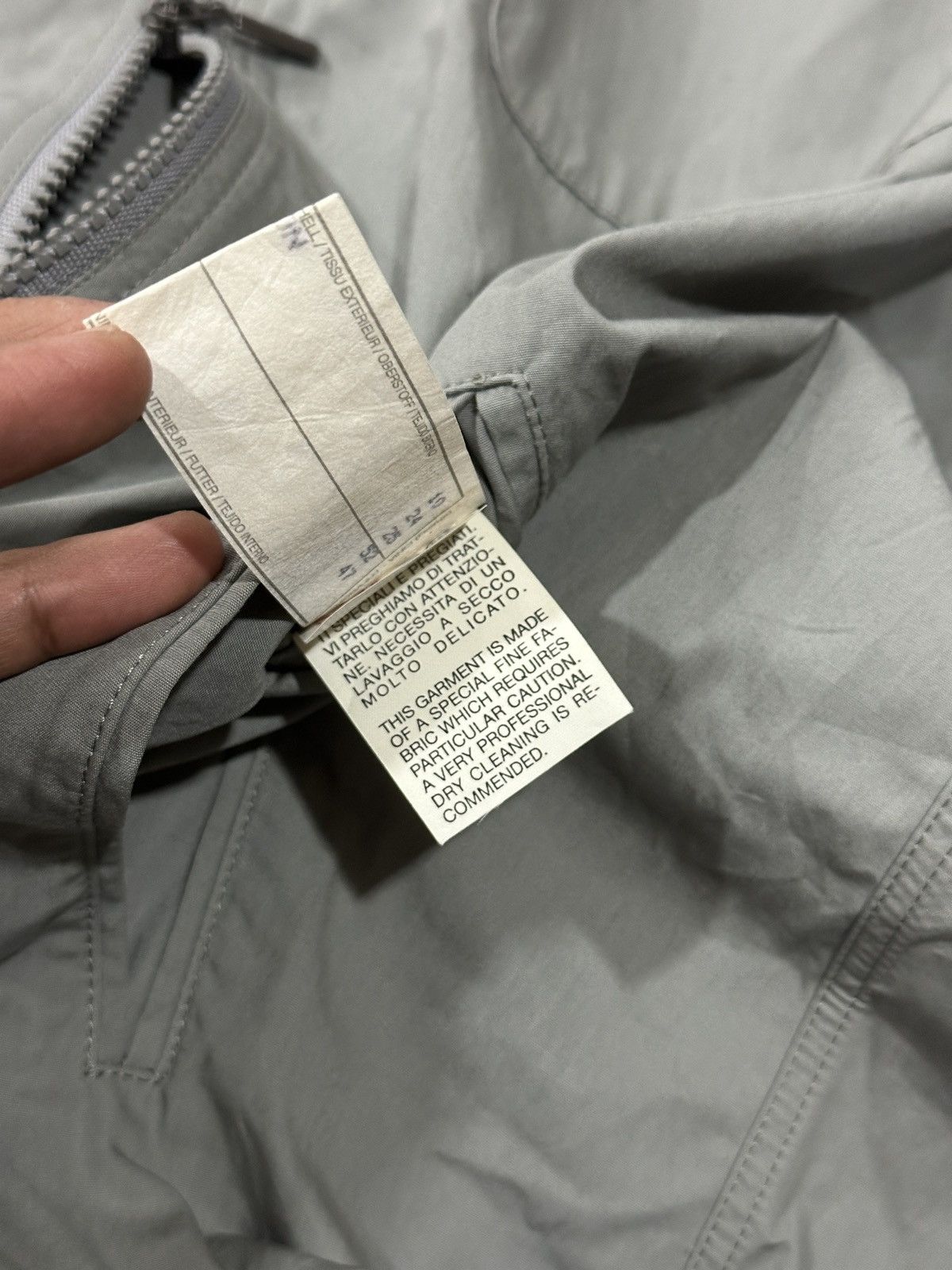 Armani Collezioni 1990s Armani Collezioni Nylon Blend Work Jacket Size US L / EU 52-54 / 3 - 11 Thumbnail