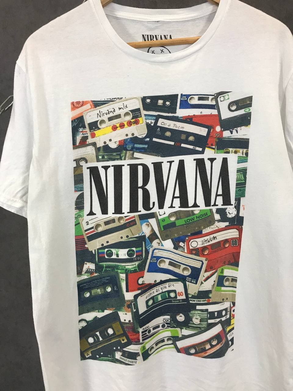 Band Tees Nirvana rock band tee Size US L / EU 52-54 / 3 - 3 Thumbnail