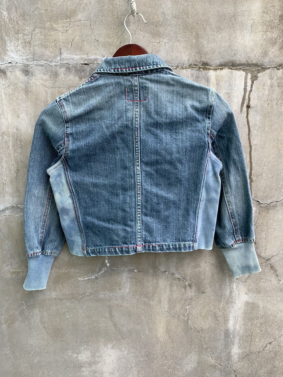 W&LT Cropped Denim Blazer Size S / US 4 / IT 40 - 5 Thumbnail