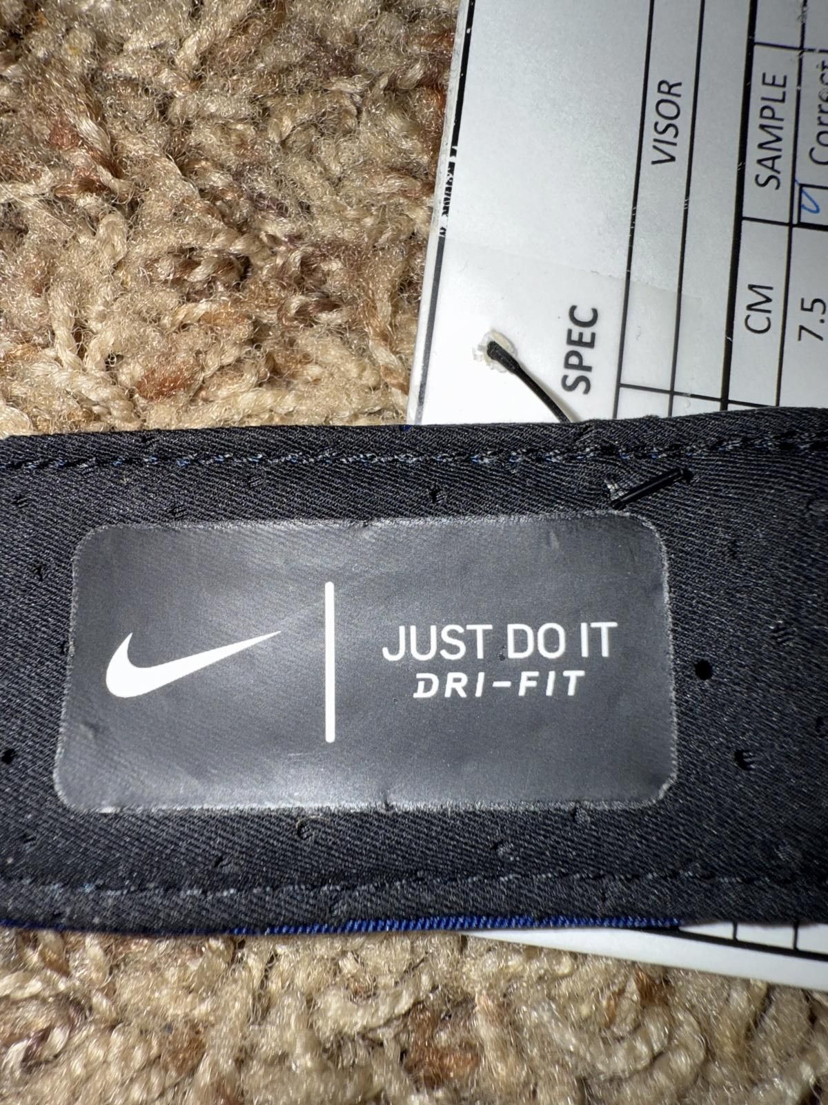 Nike Nike Adult Unisex Aerobill Bank Of America Chicago Running Visor Sample Size ONE SIZE - 7 Thumbnail