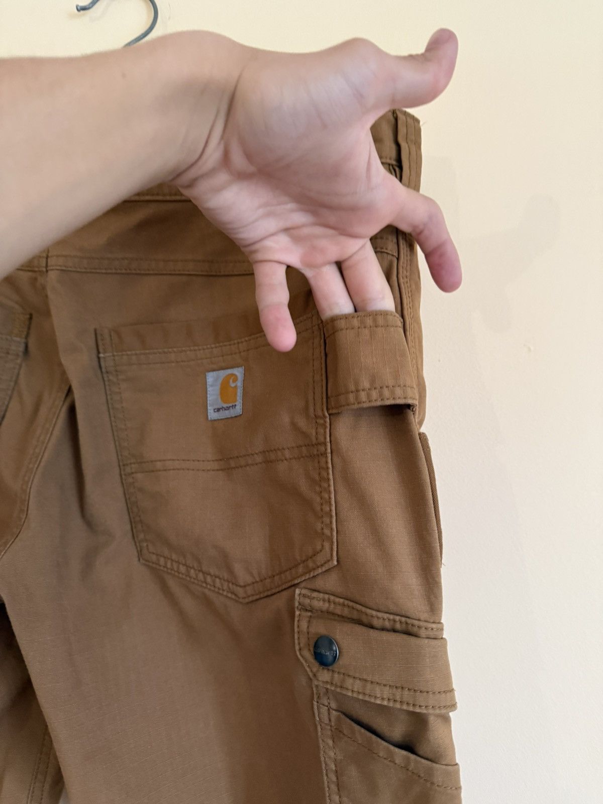 Carhartt Carhartt Shorts Mens 32 Brown Carpenter Size US 32 / EU 48 - 7 Thumbnail