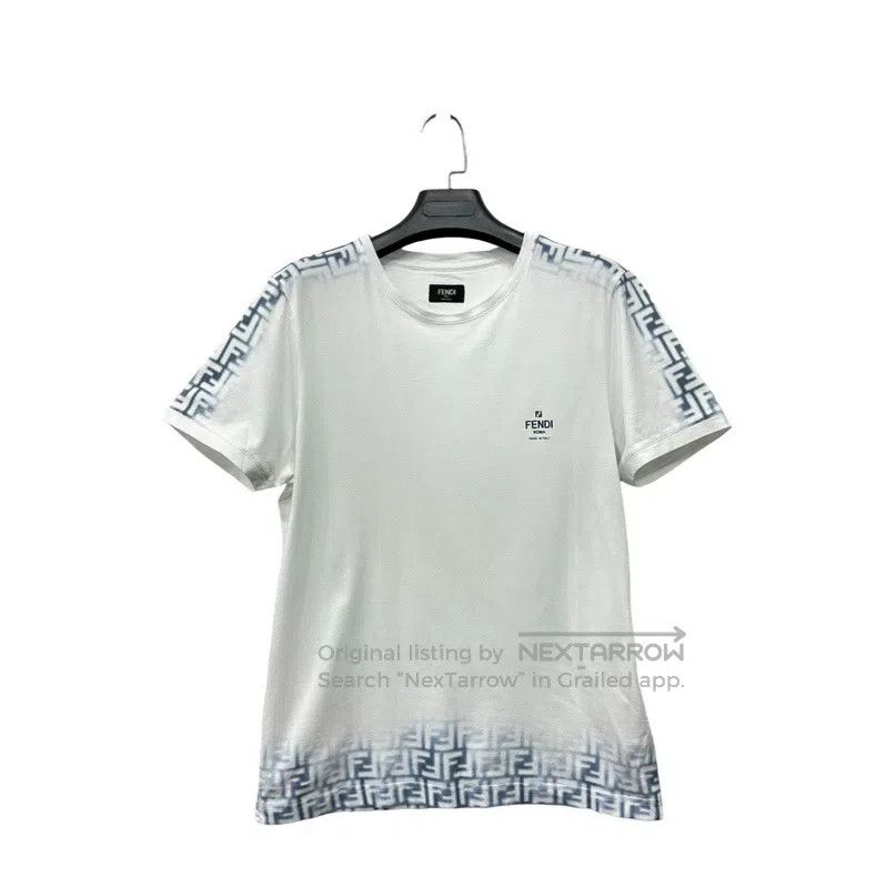Fendi Fendi Gradient double F round neck T-shirt Size US S / EU 44-46 / 1 - 2 Thumbnail