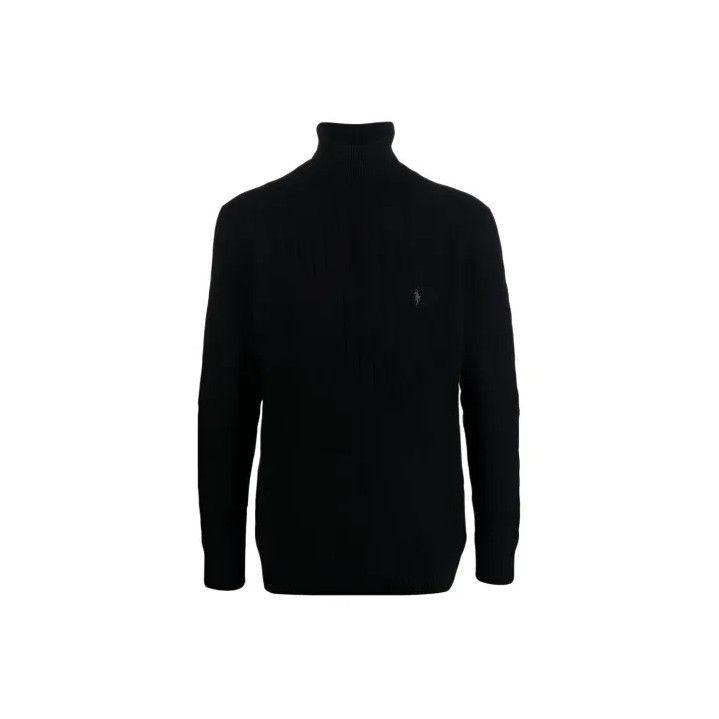Polo Ralph Lauren Polo Ralph Lauren FW22 Embroidered Turtleneck Cashmere Sweater Size US M / EU 48-50 / 2 - 1 Thumbnail