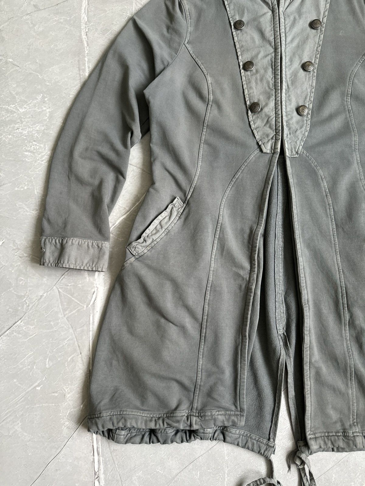 Japanese Brand Hussar 00s Napoleon Military Coat Jacket PPFM Balmain Style Size XL / US 12-14 / IT 48-50 - 6 Thumbnail